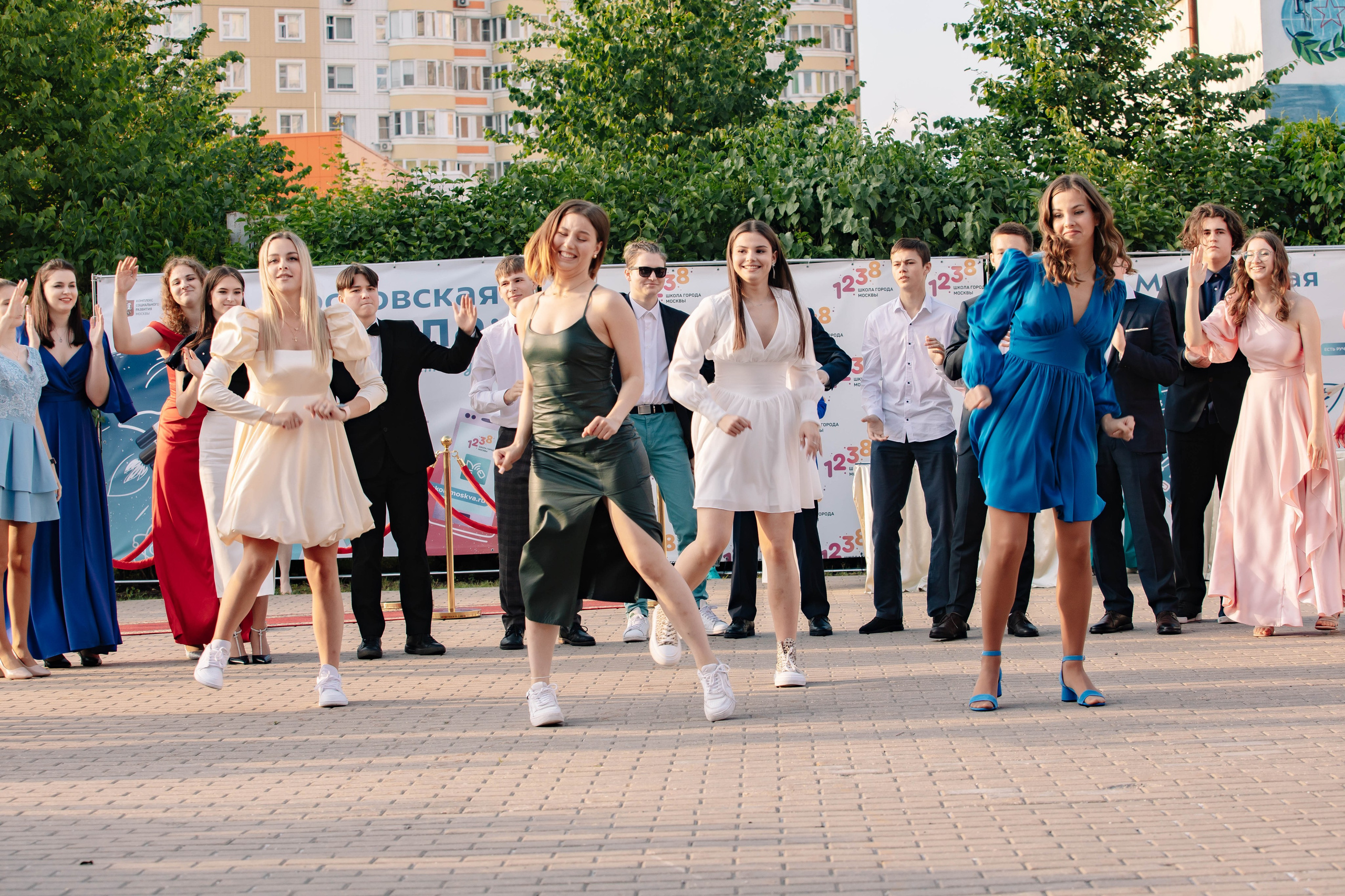 Выпускной «школа 1238». Фотограф в Москве Яна Полосина