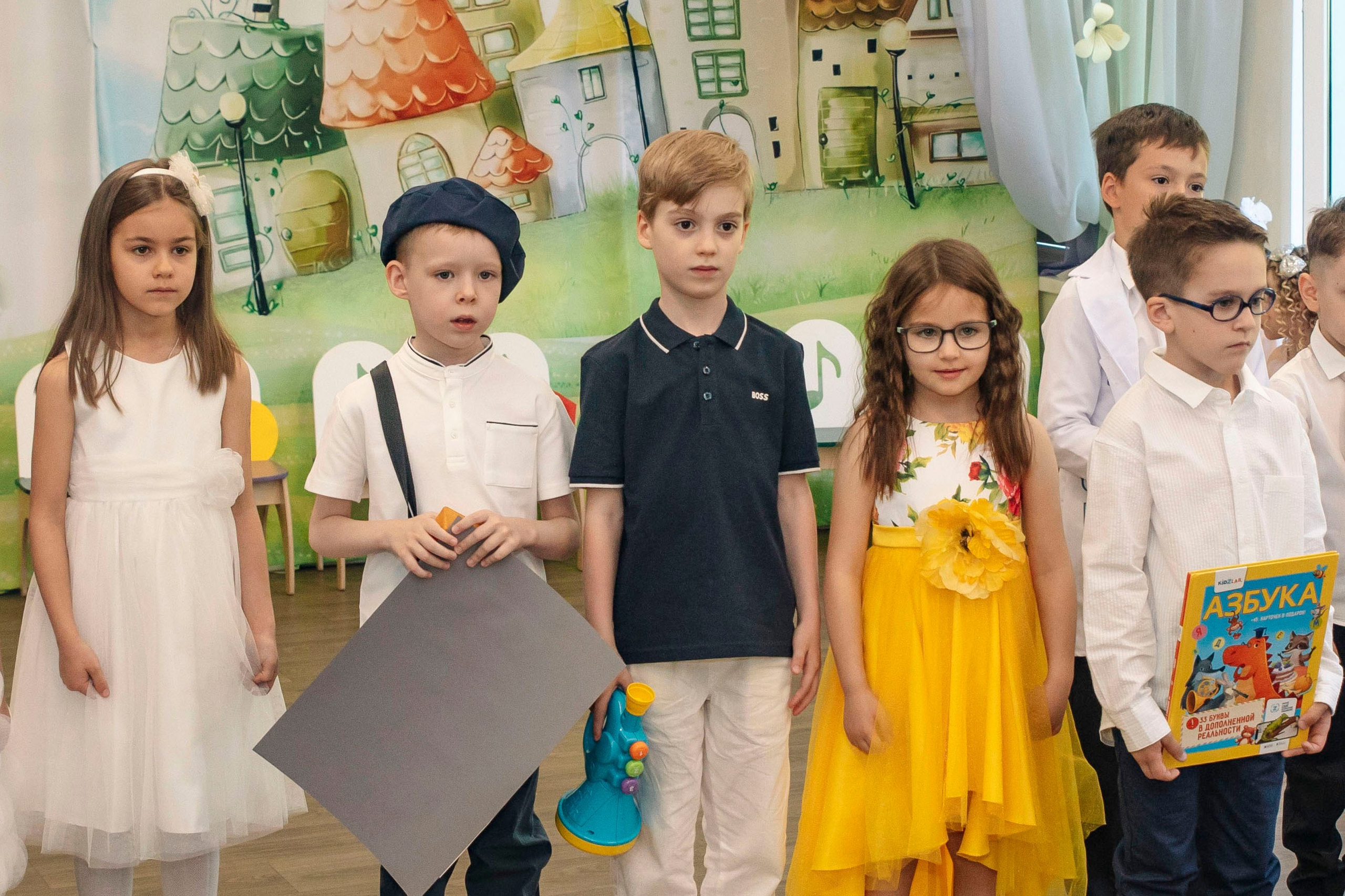 Выпускной в детском саду Маргаритка Курчатовская школа. Фотограф в Москве Яна Полосина