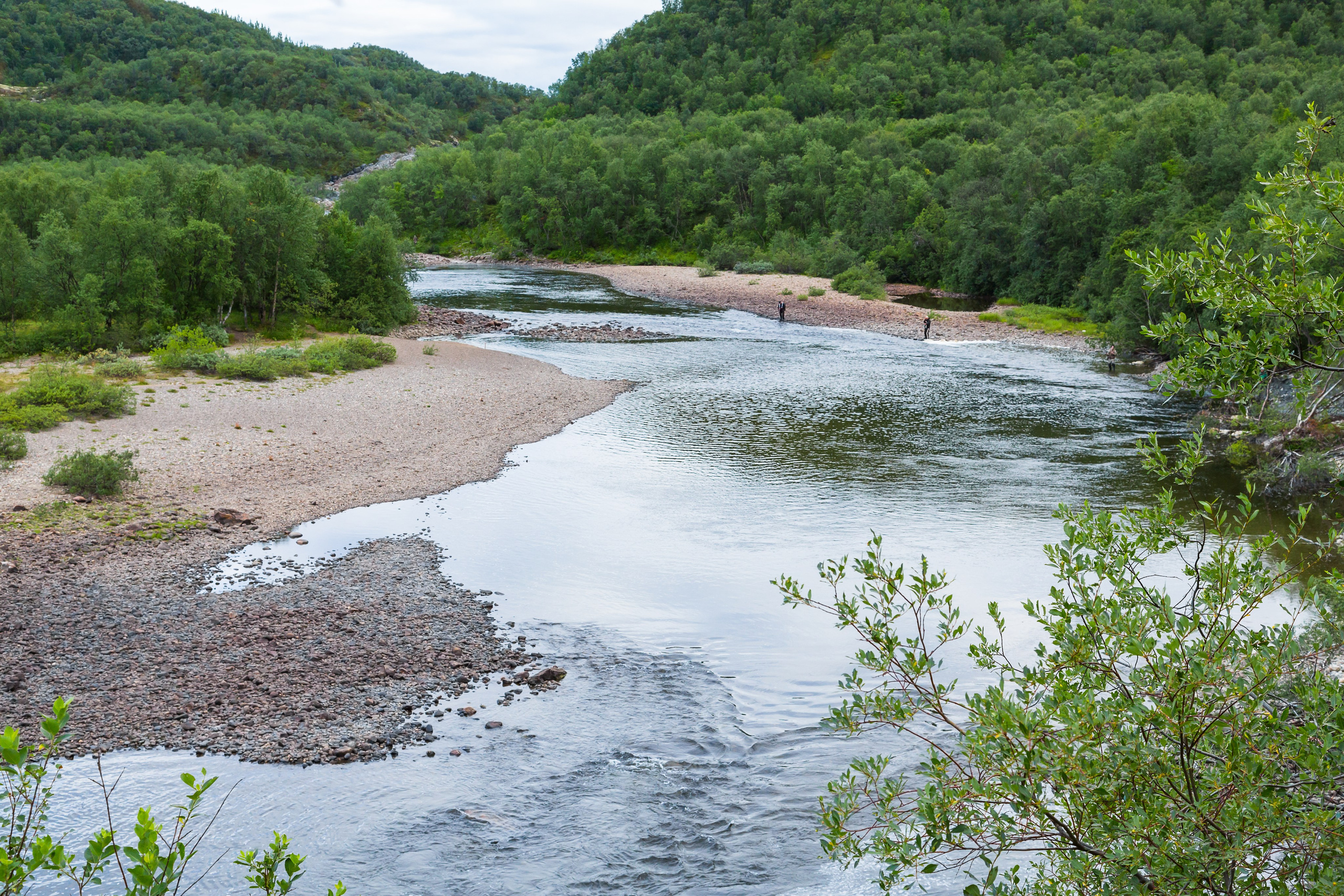 Водоемы. Пейзажи Крайнего Севера. Баренцево море, Рыбачий, Средний, Немецкий