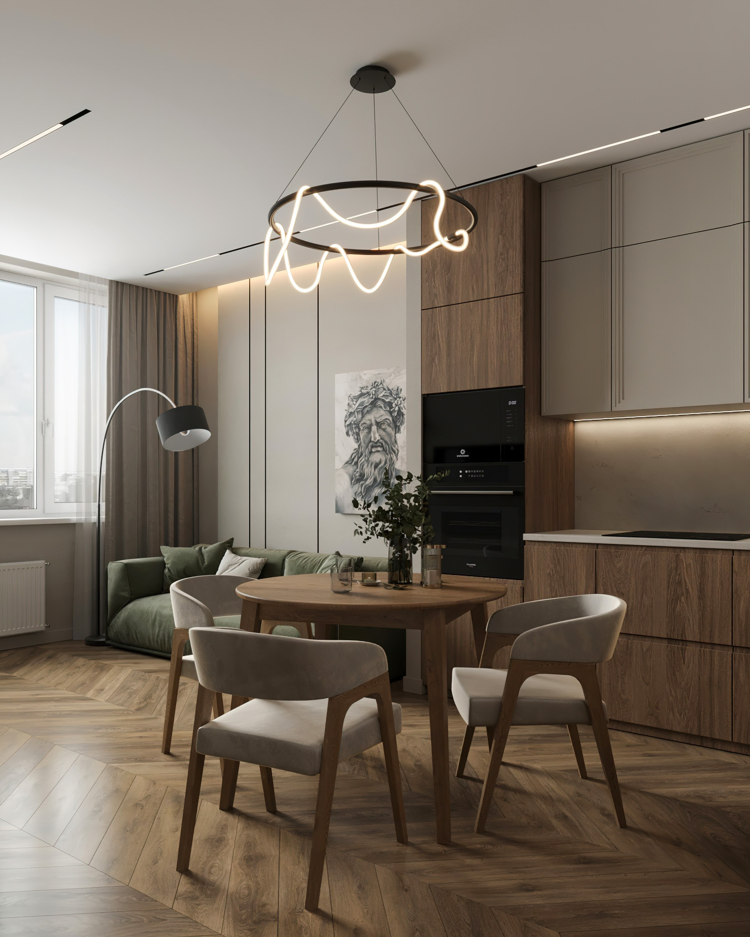 Кухня-гостиная