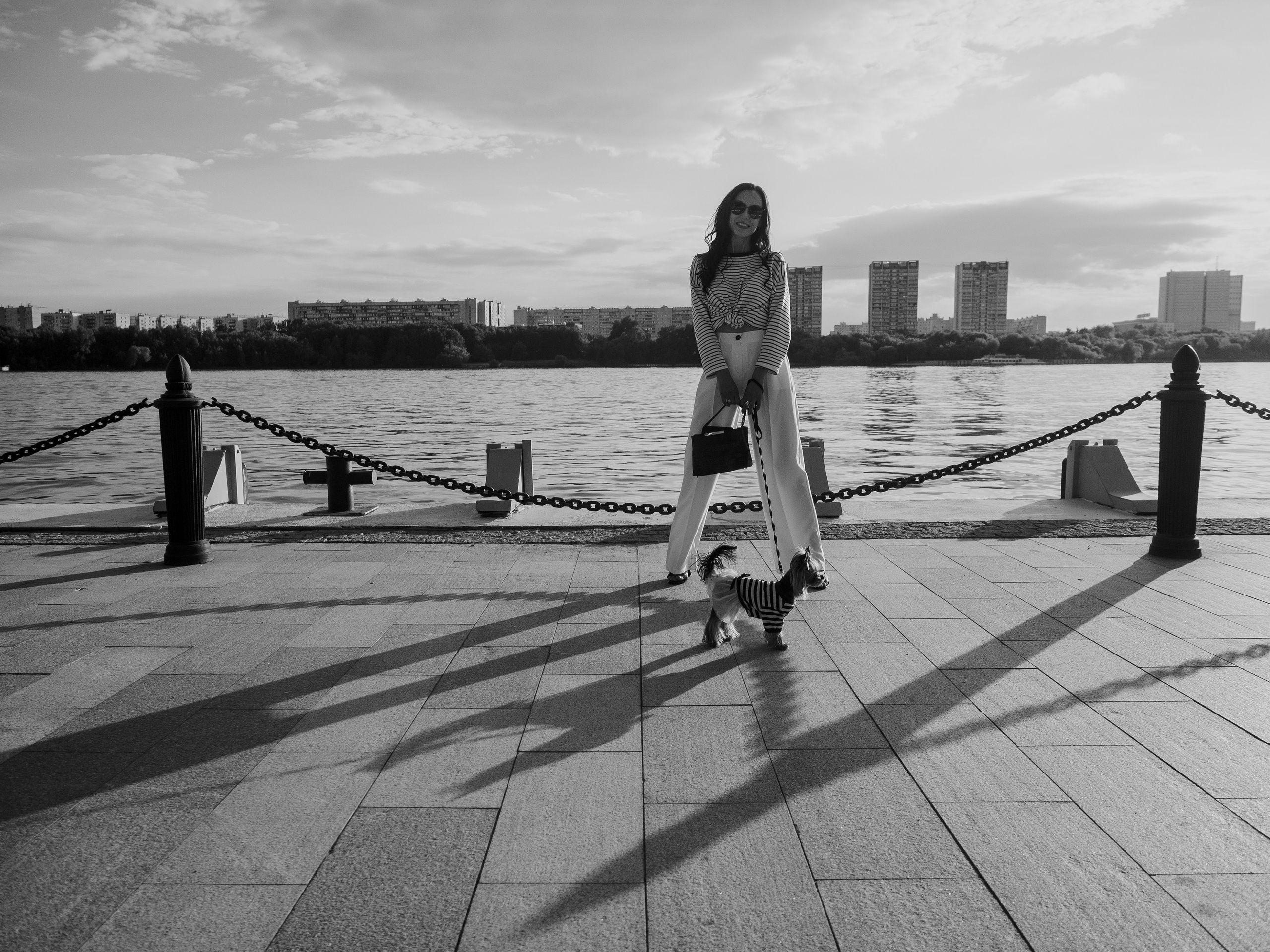 Фотопрогулка с питомцем. Маруся Машкова • Фотограф в Москве