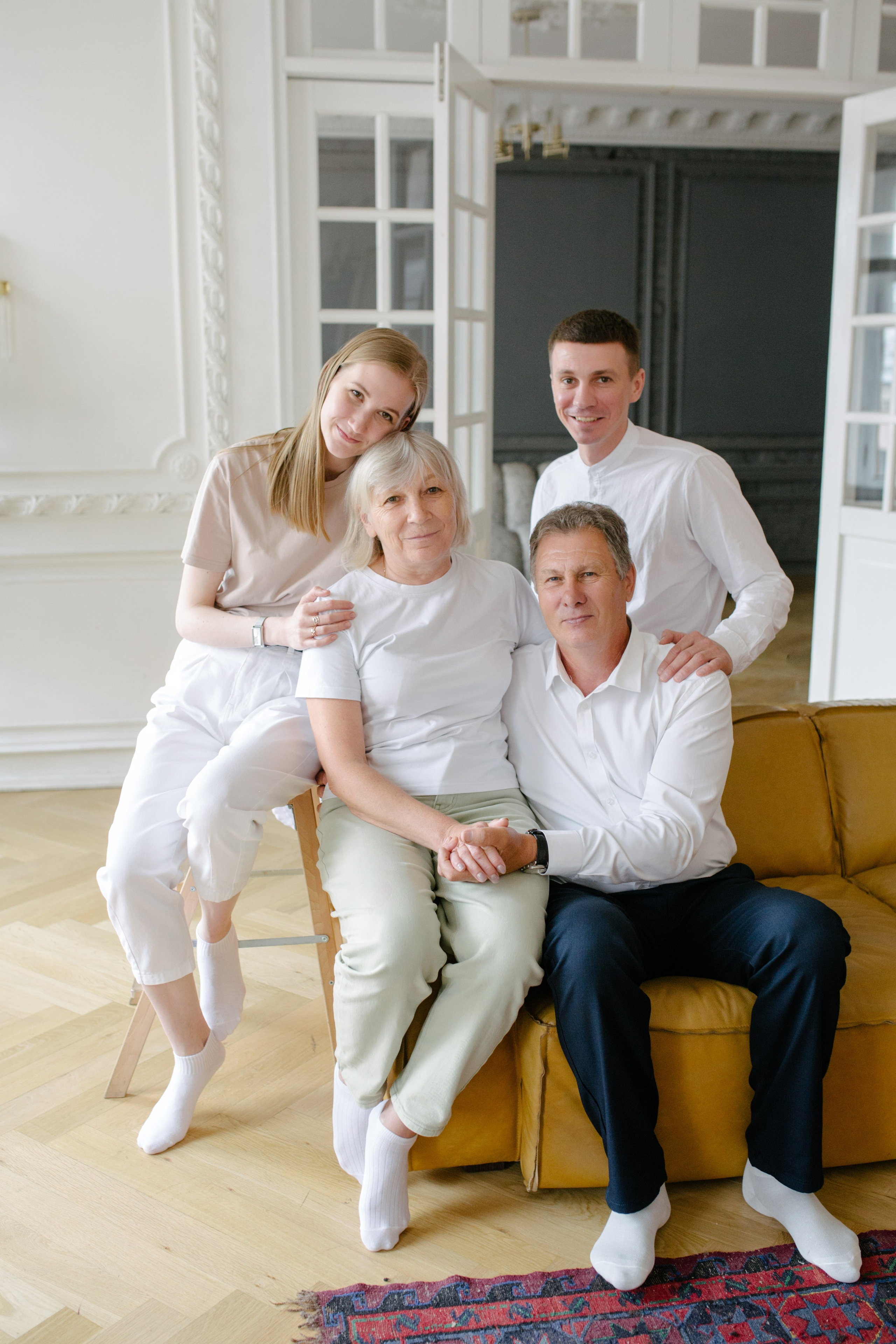 3 поколения, семейная. Свадебный и семейный фотограф в Санкт-Петербурге Исупова Юлия