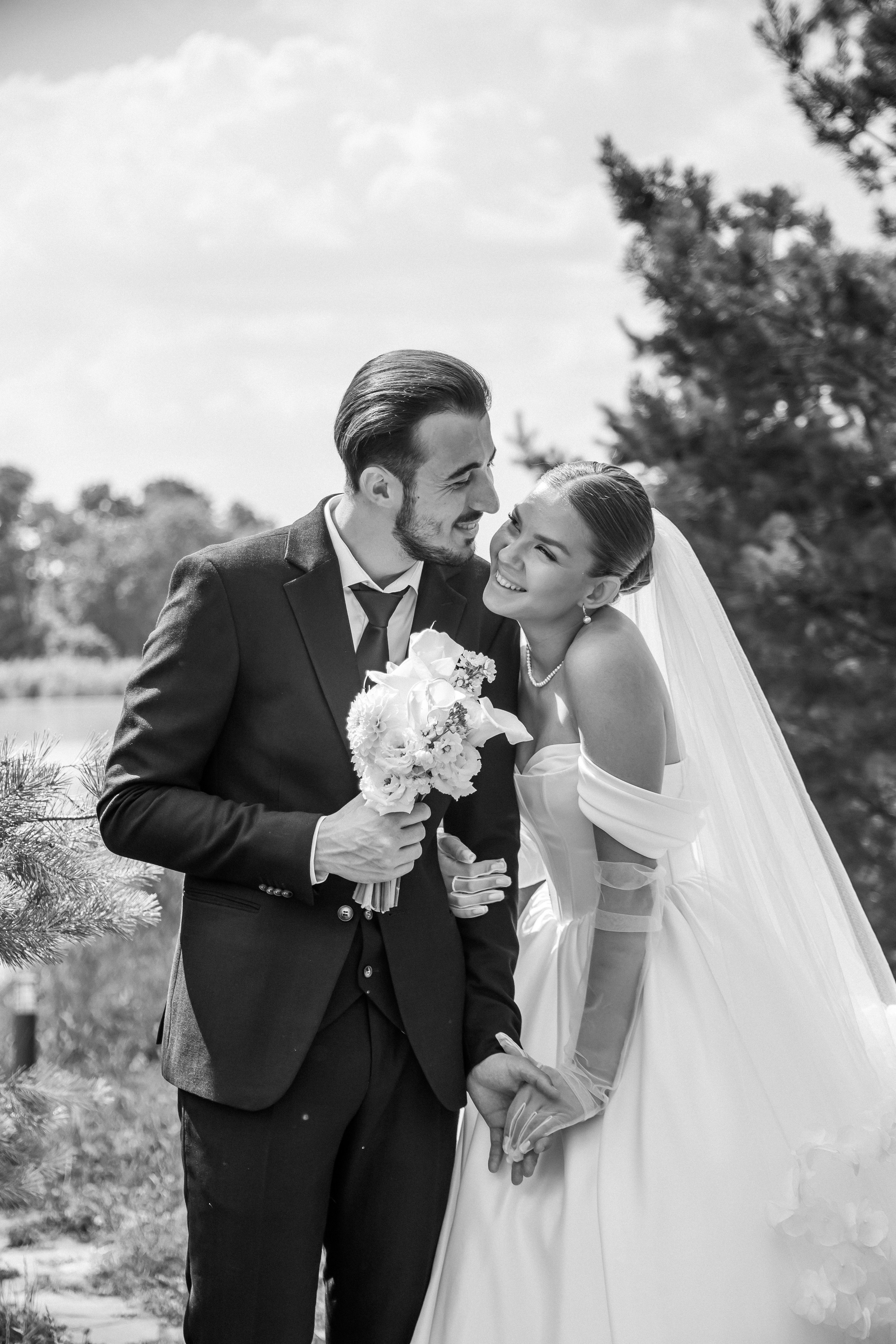 Свадебный день Лины и Роберта. Свадебная фотография. Арина Рубах