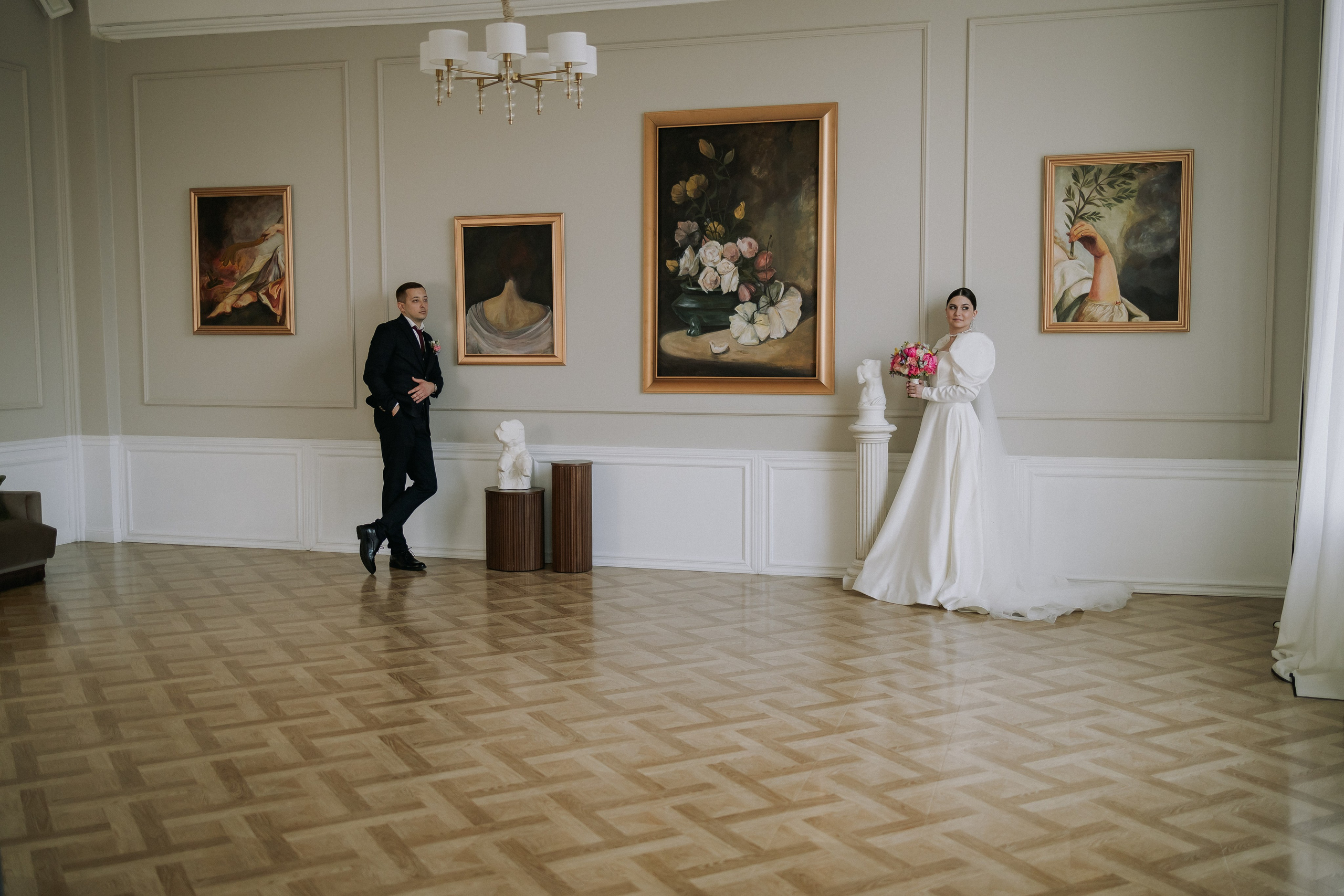 Яна и Святослав. Свадебный день. Свадебная фотография. Арина Рубах