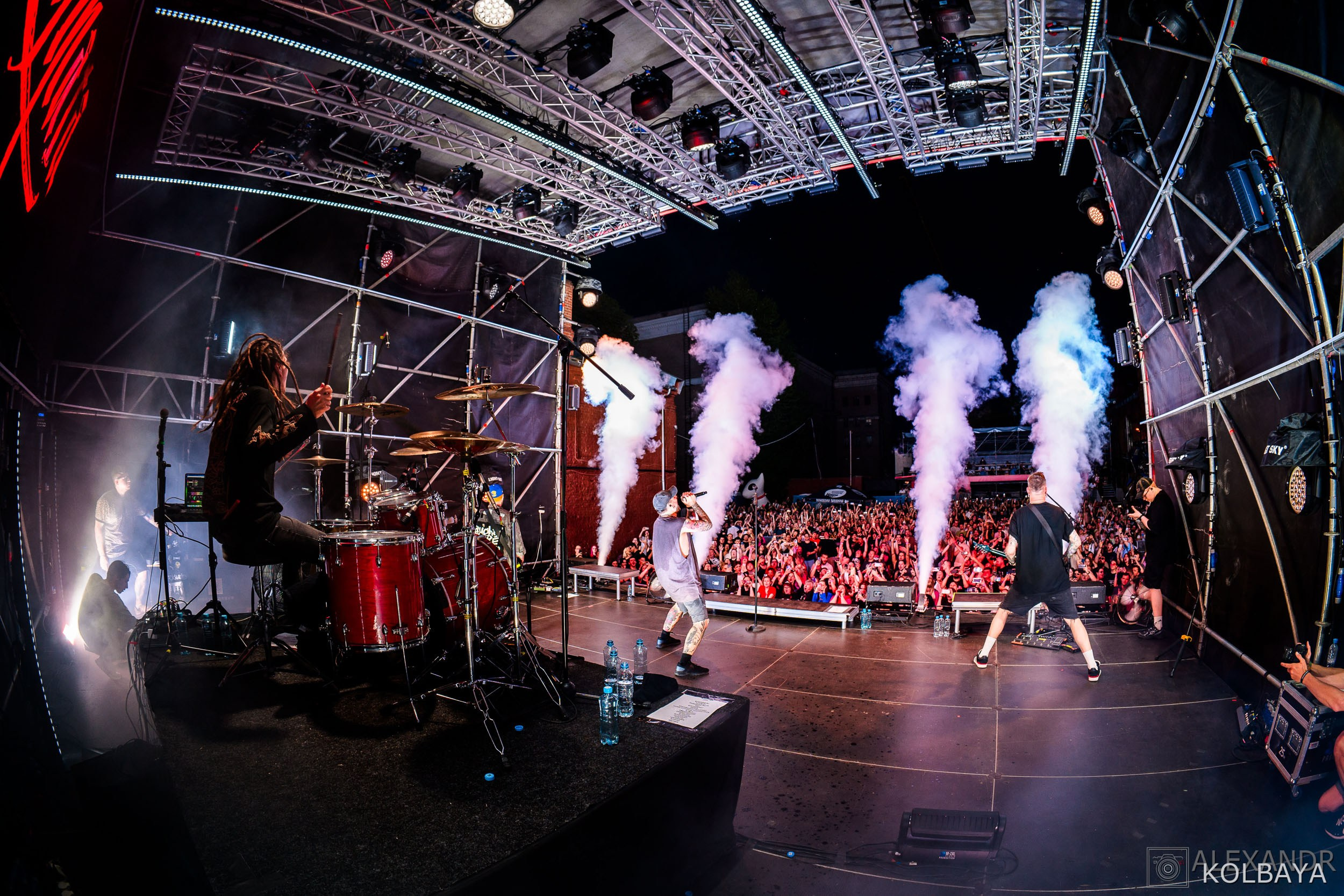 Концерт Stigmata на Red Summer (09.07.2025). Концертный и театральный репортажный фотограф в Москве Александр Колбая