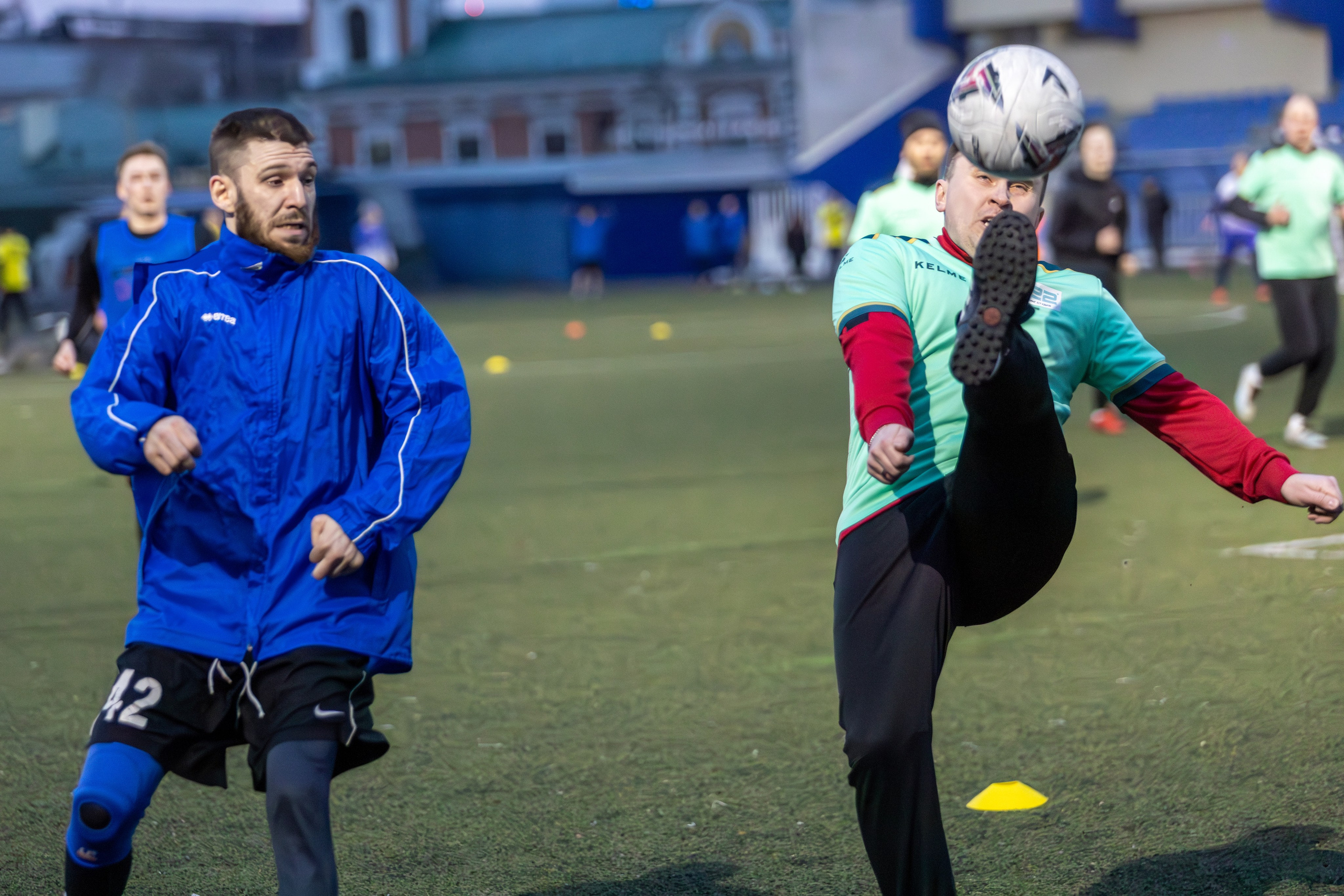 Ночная Футбольная Лига. ПЗСП — S22. 23.04.2026. Репортажный и спортивный фотограф в г. Пермь Зильберг Павел