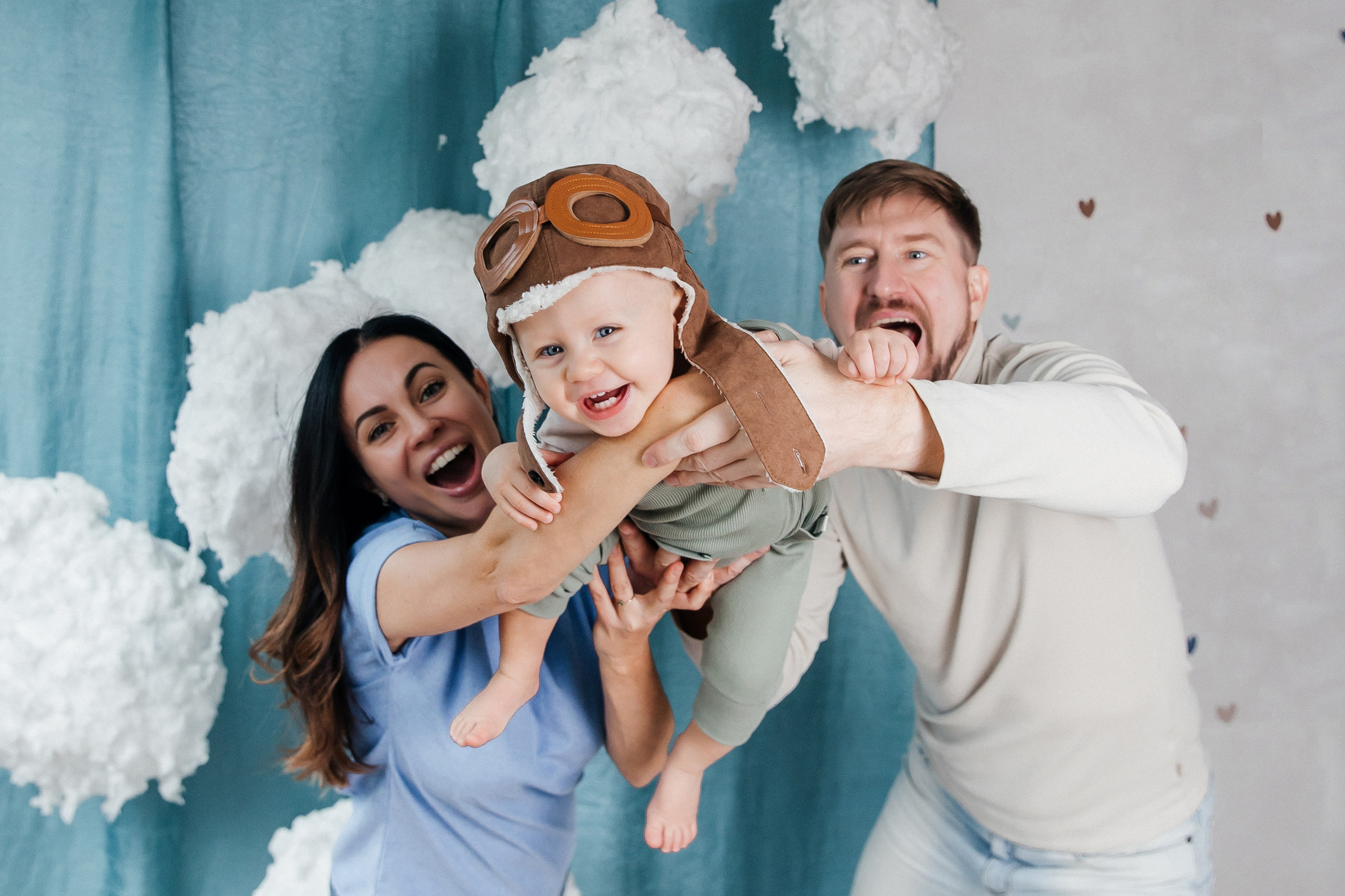 Фотосессия на 1 годик, детская фотостудия Кемерово