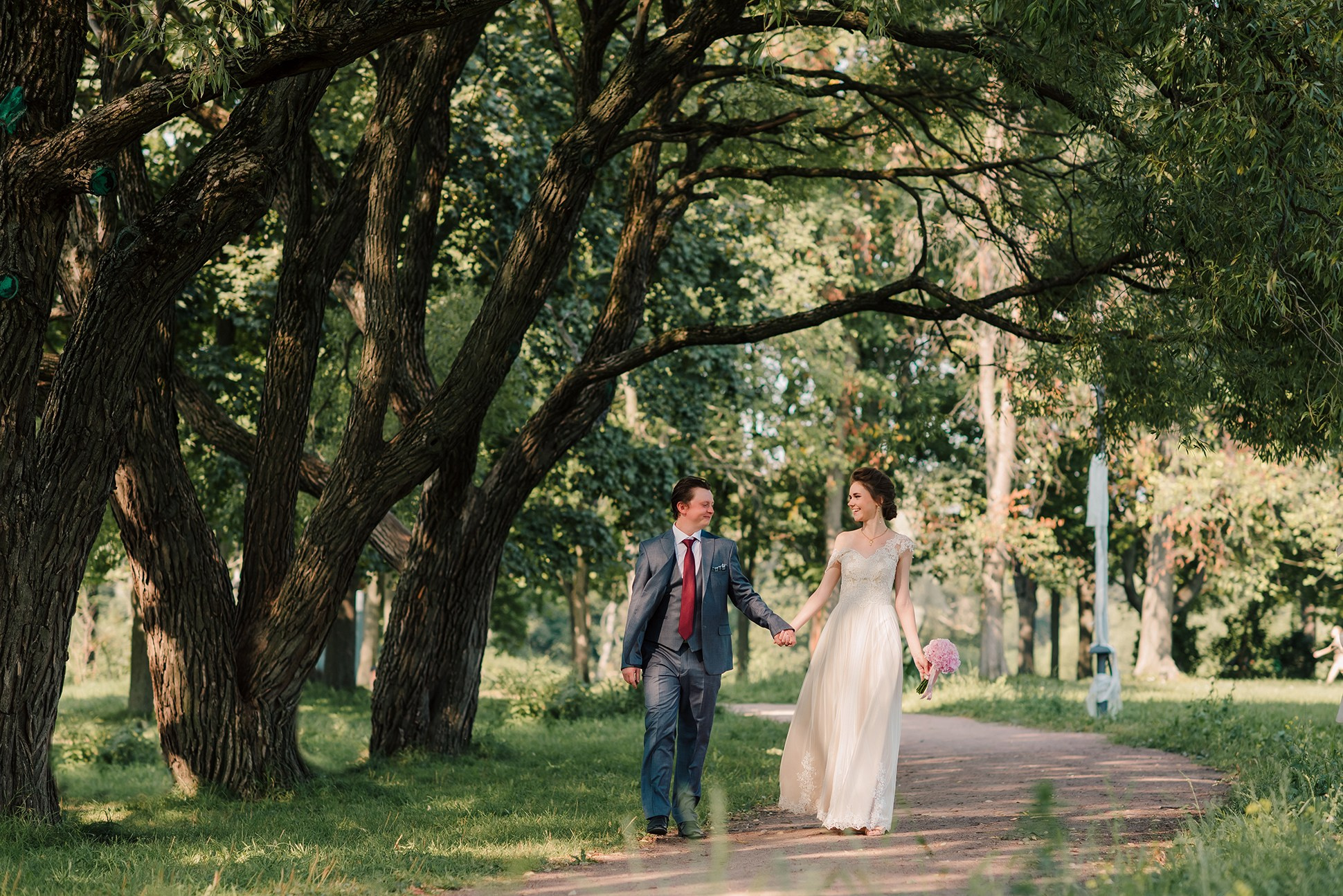 Даша и Паша. Южно-Приморский парк. Семейный и Свадебный фотограф. Санкт-Петербург. Пушкин