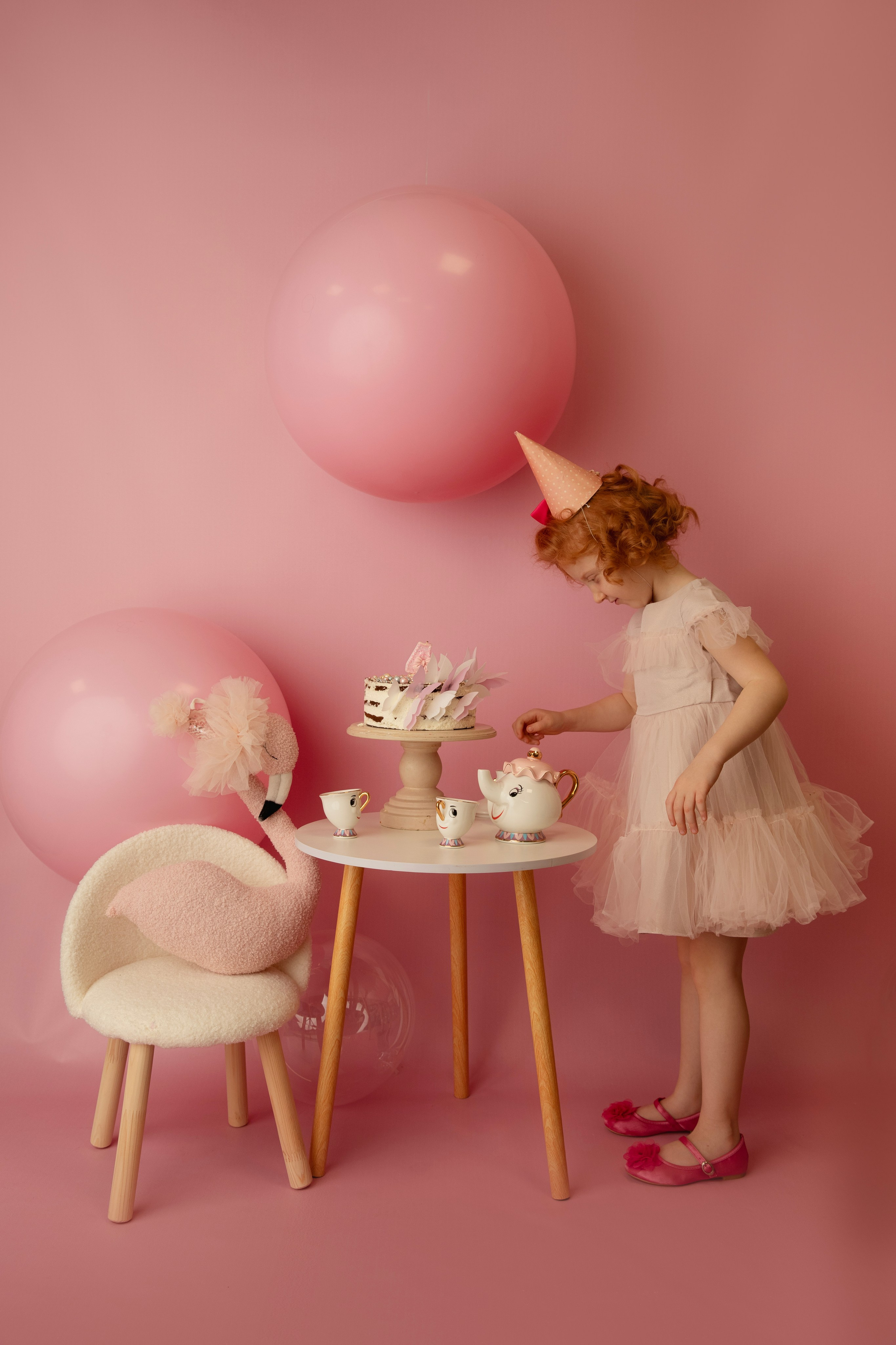 Сьемка на розовом 