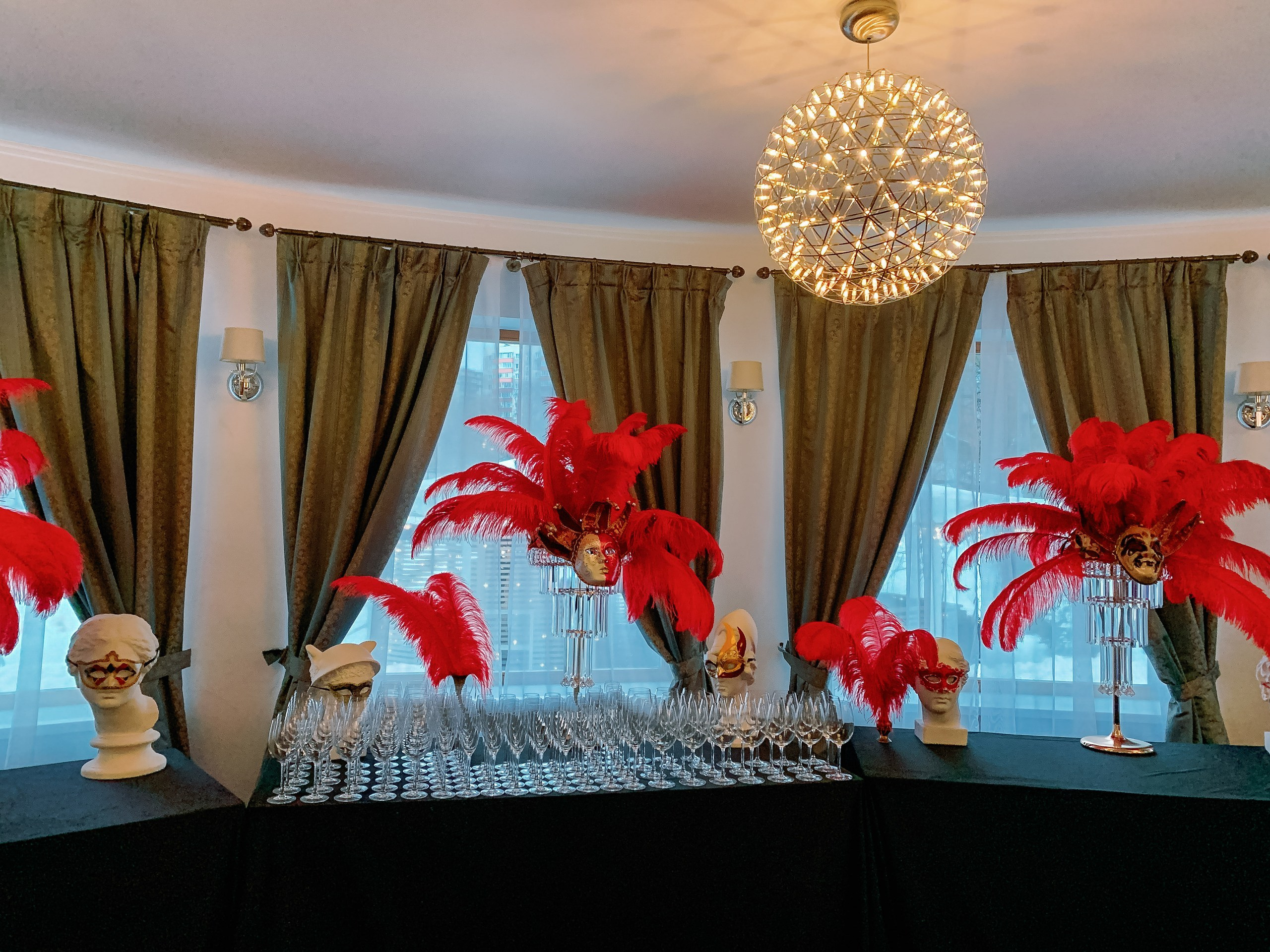 Новогодний корпоратив Polaris. Kirillova Studio — мастерская декора и событий Юли Кирилловой