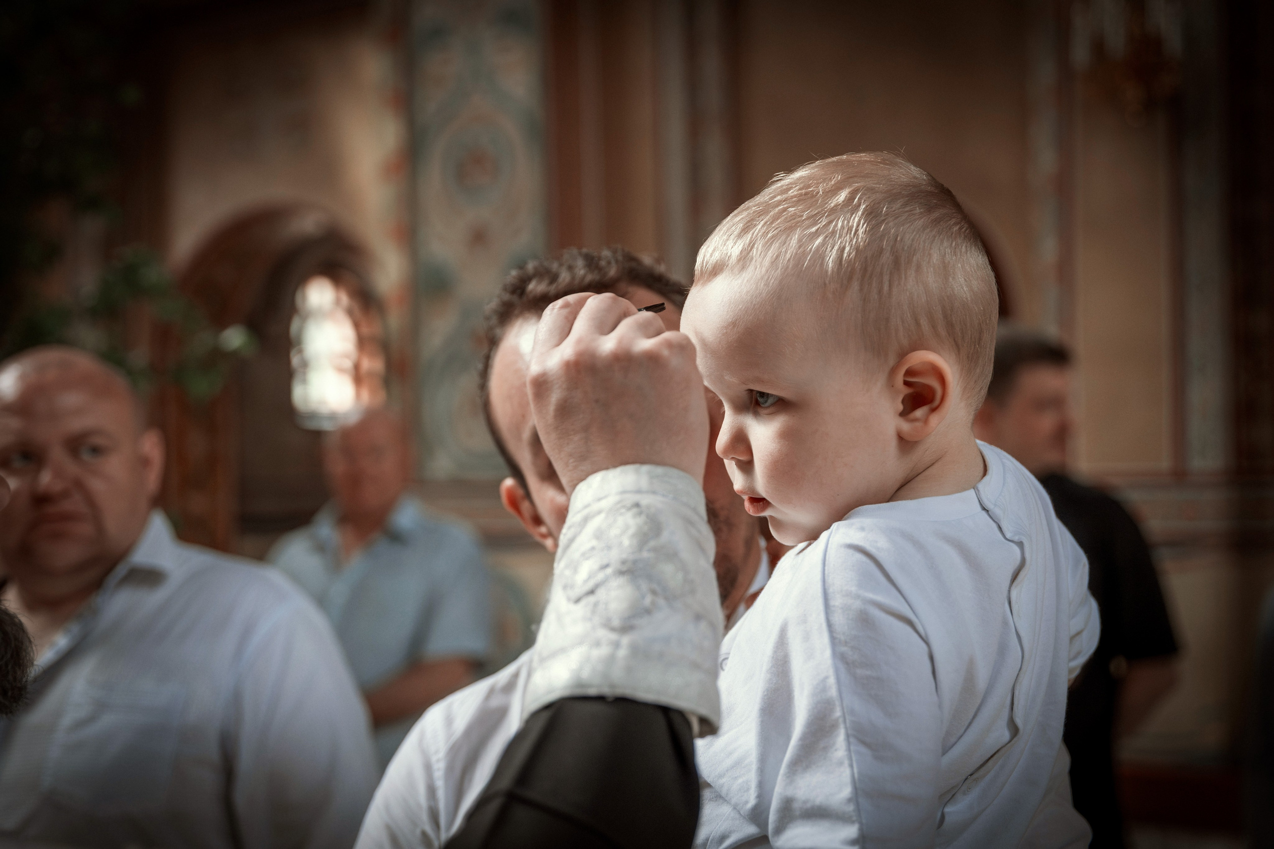 Крещение Макара. ТОП Фотограф на Крещение и Венчание Железногорск Алексей Мещеряков