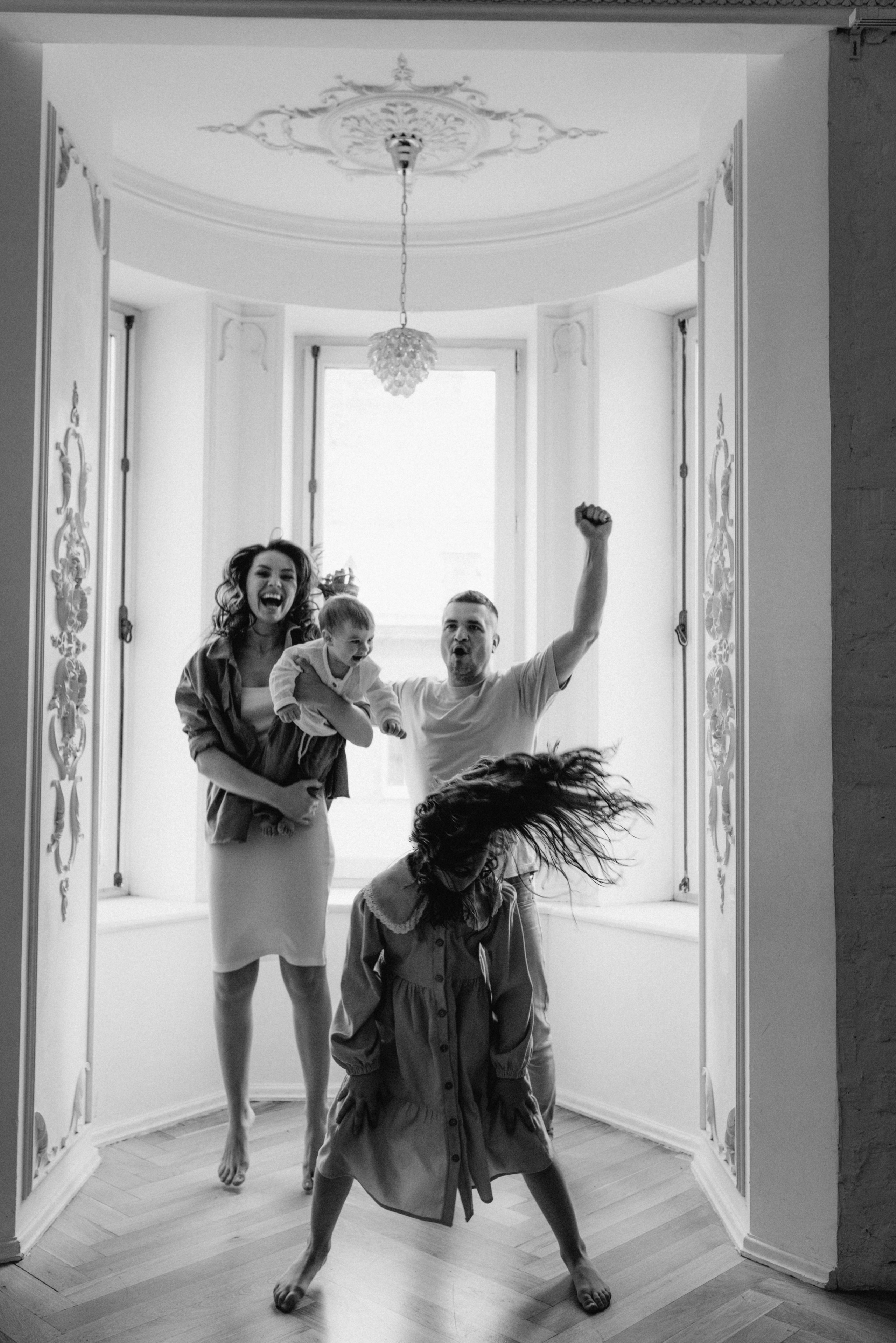 Александра, Саша, Мелания и Мирон. Klerout Photographer