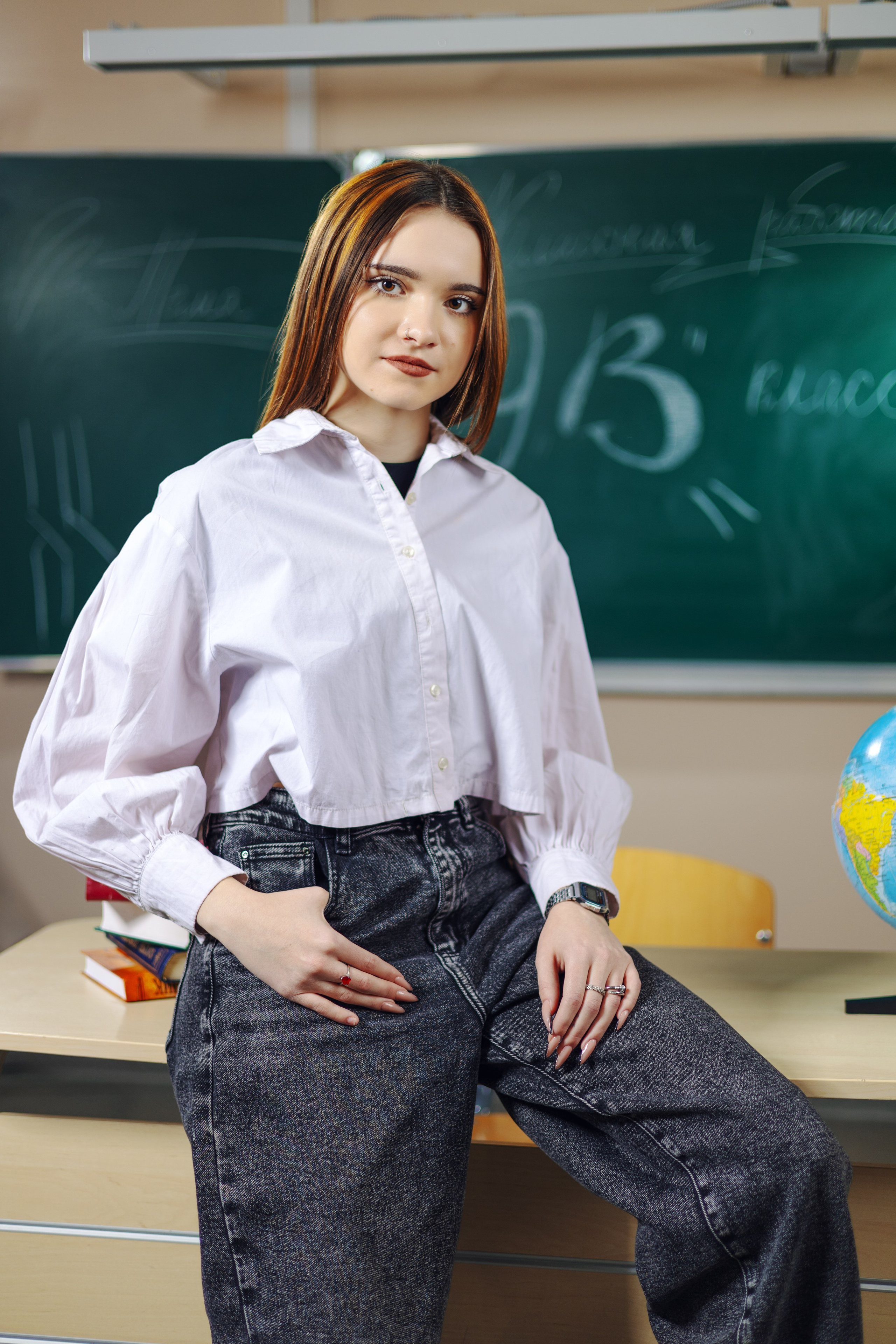 Фотосессия в школе № 2. Виктория Чернова Фотограф