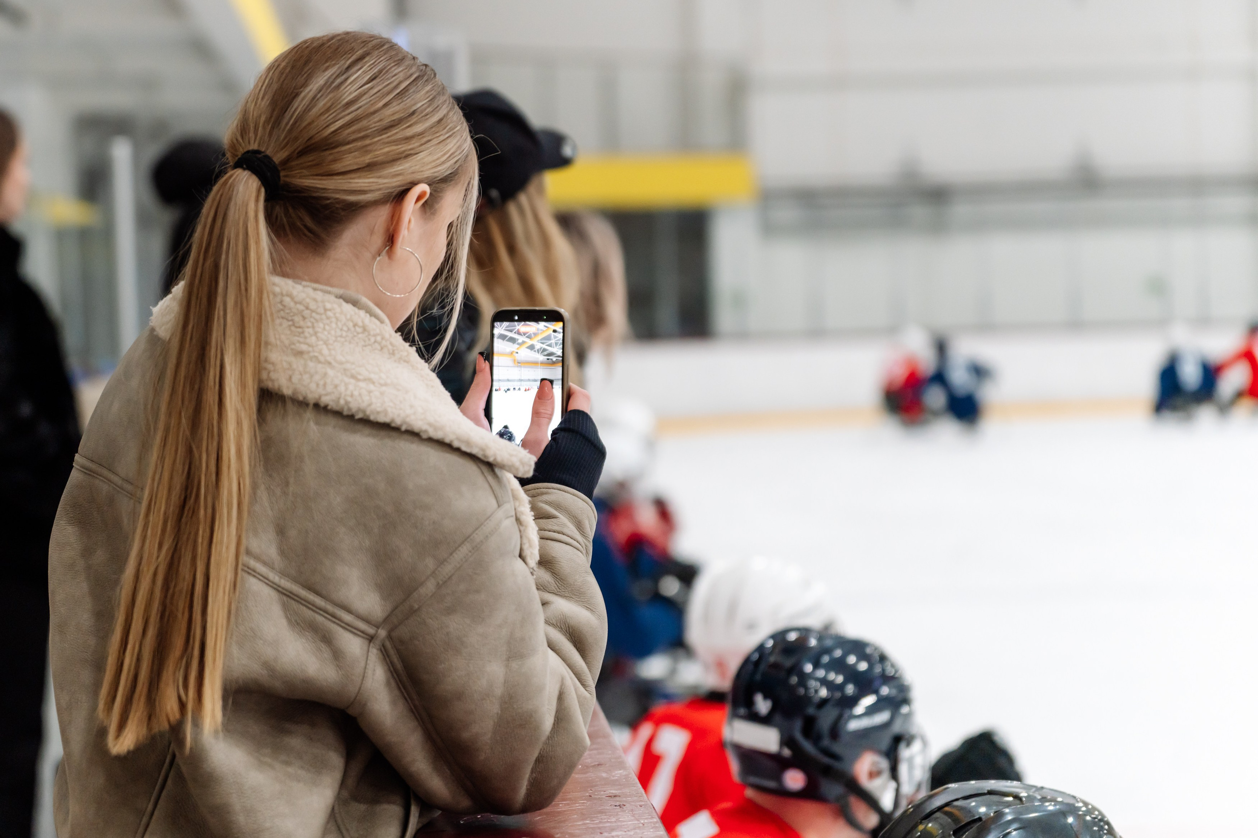Игра в следж хоккей приуроченная 23.02.26 в арене Сталкер