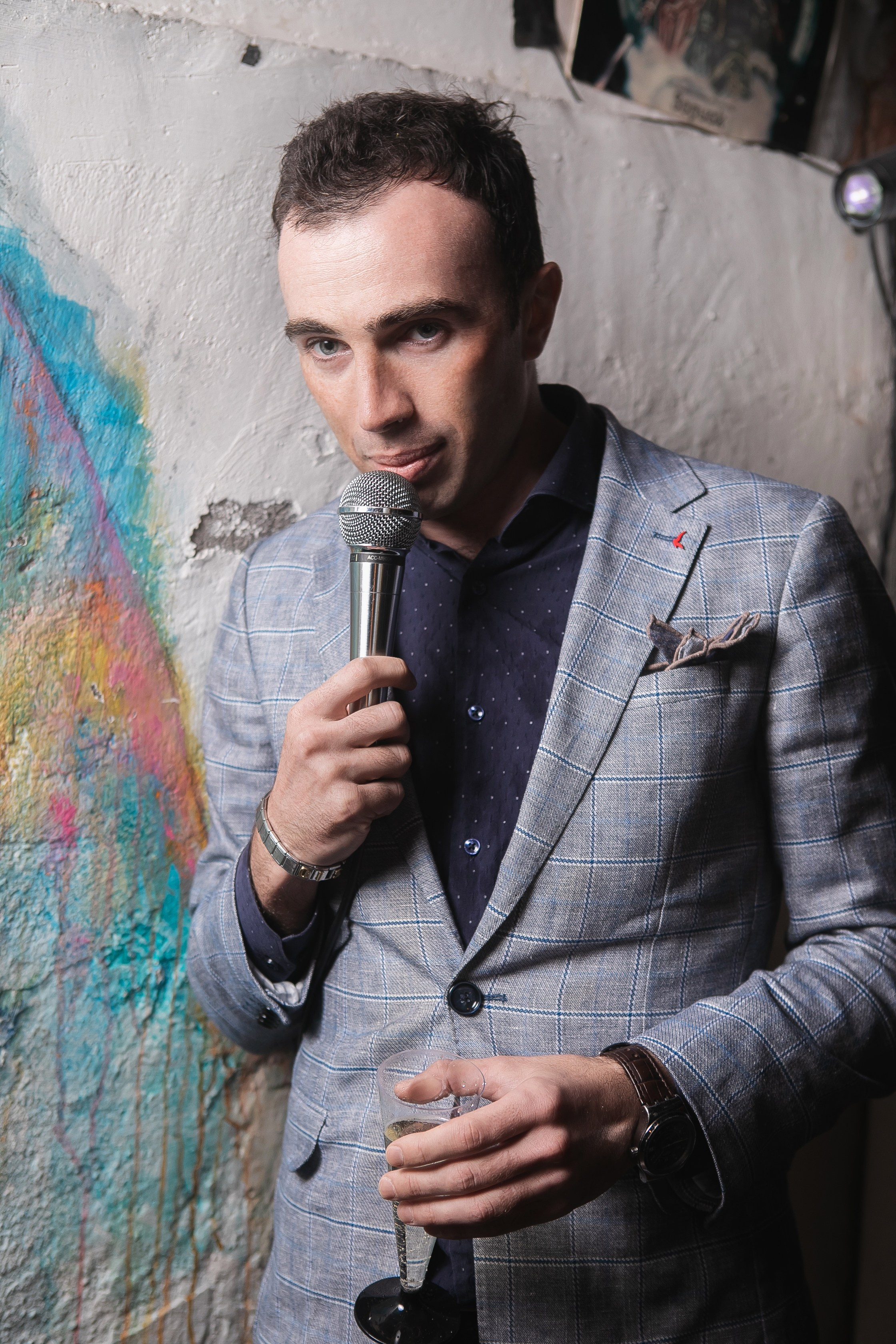 День рождения В тёмном лофте. Фотограф в Москве Дмитрий Жарков