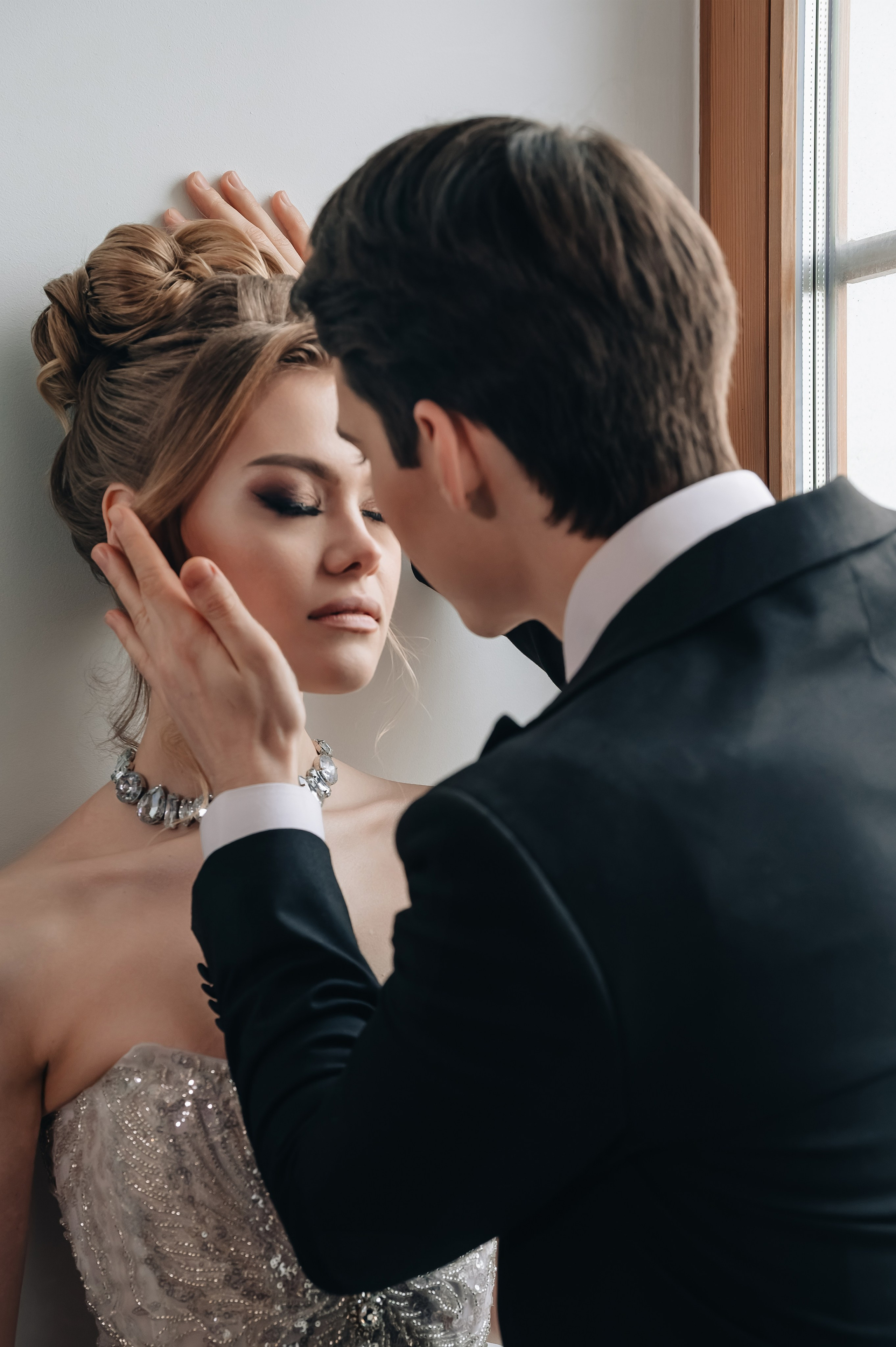 Свадебная фотосессия в отеле. Портретный фотограф Москва Светлана Кашура