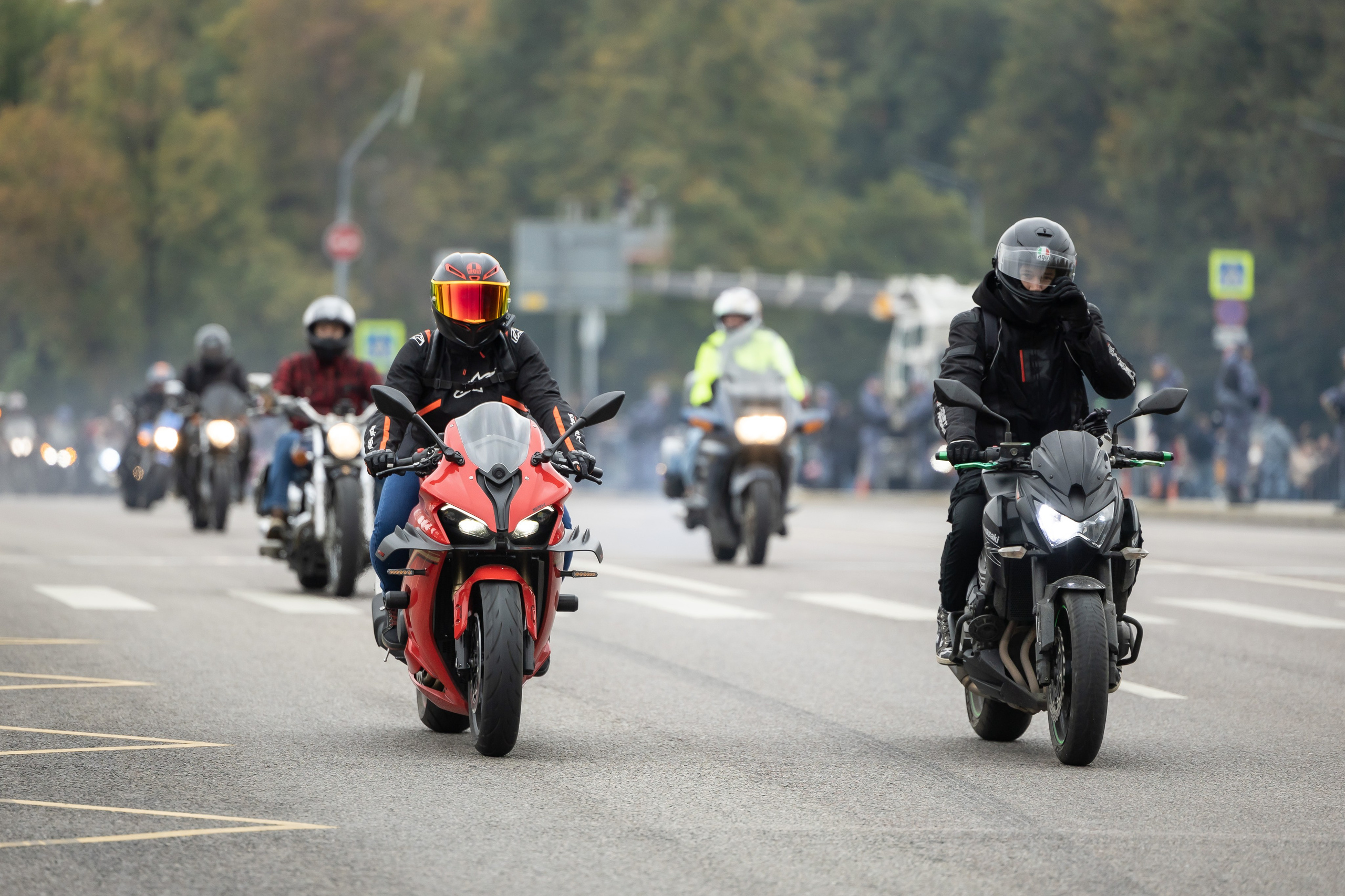 13-й Московский Мотофестиваль. Фотограф Владимир Охрименко