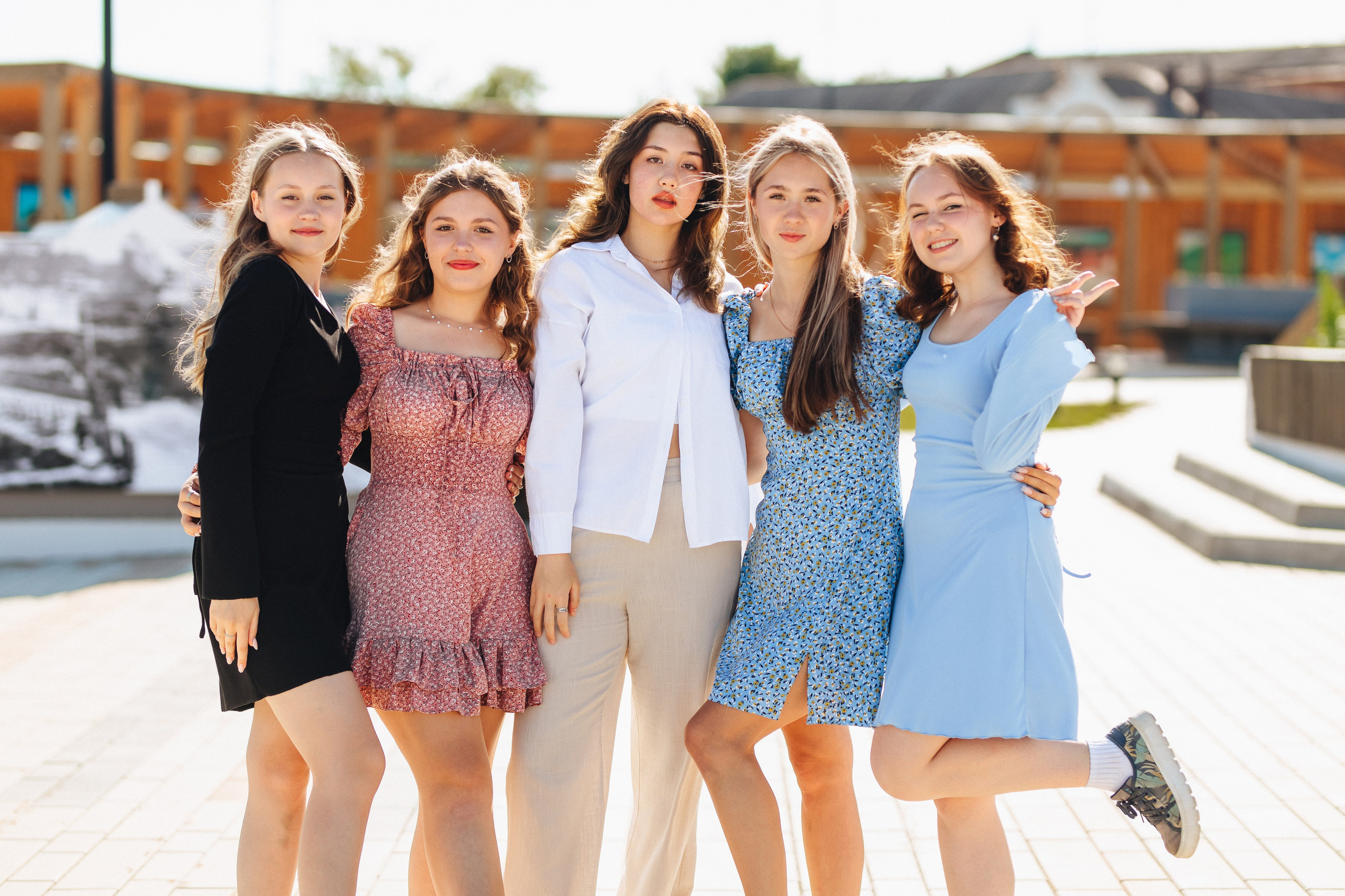 9 класс на площади. Свадебный и семейный фотограф в Туле и области Маша Костина