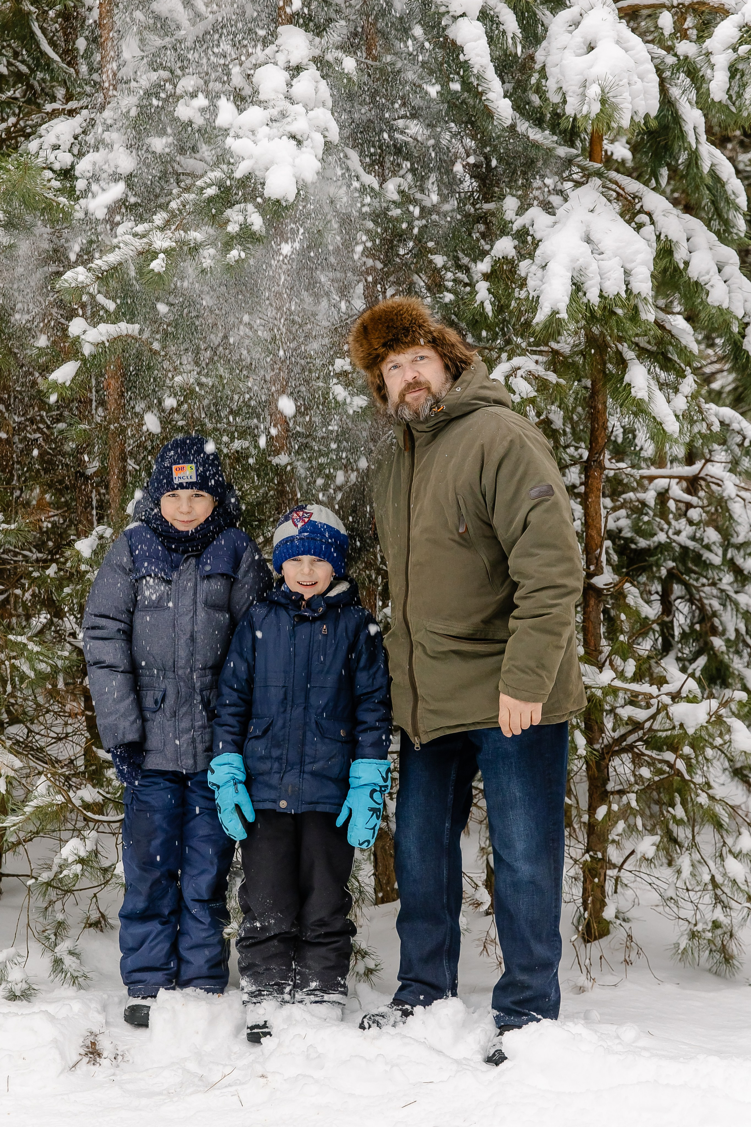 Прогулка в лесу. Свадебный и семейный фотограф в Рязани Саша Крутых