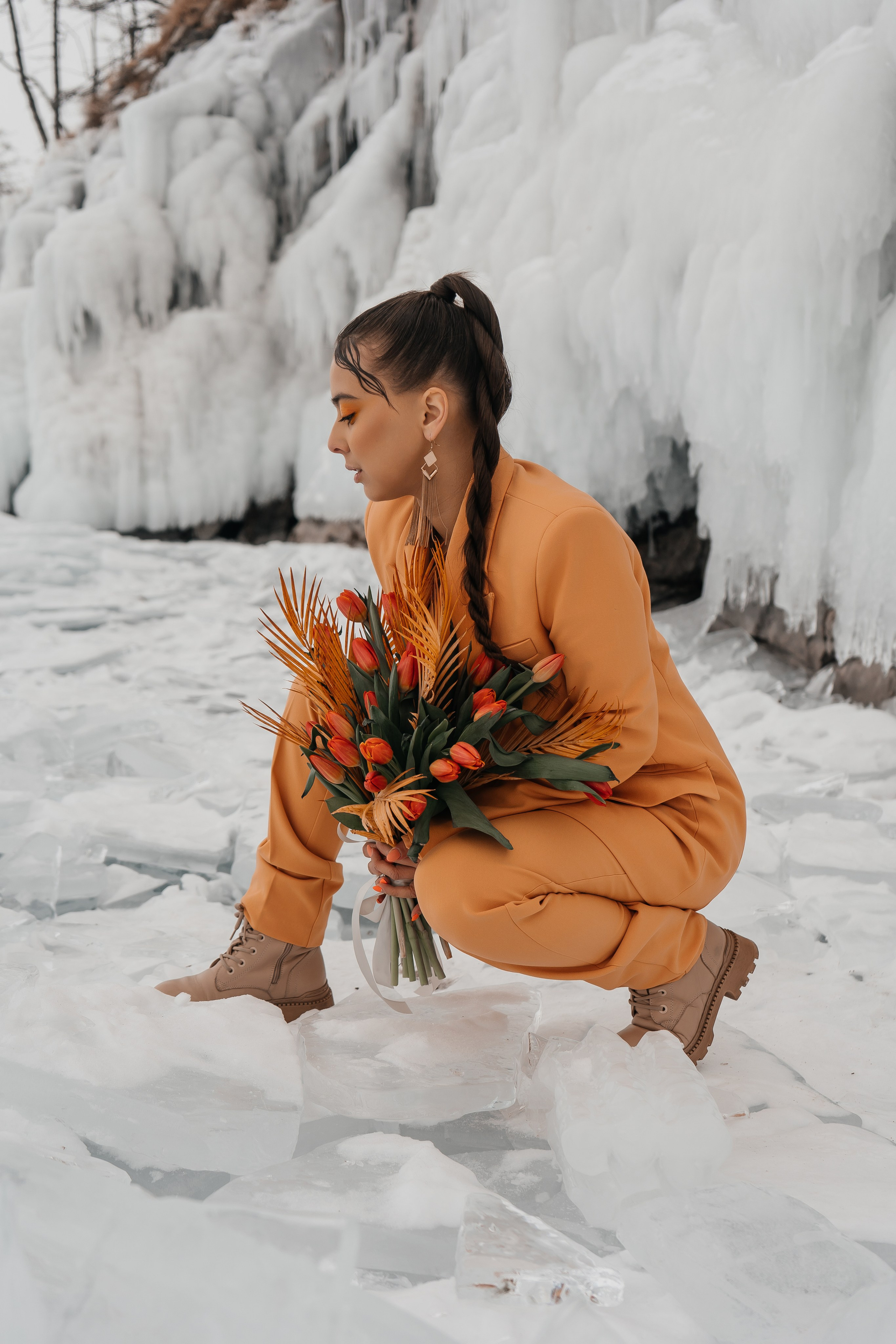 Женская съемка на Байкале. Фотограф Москва и Видеограф Москва