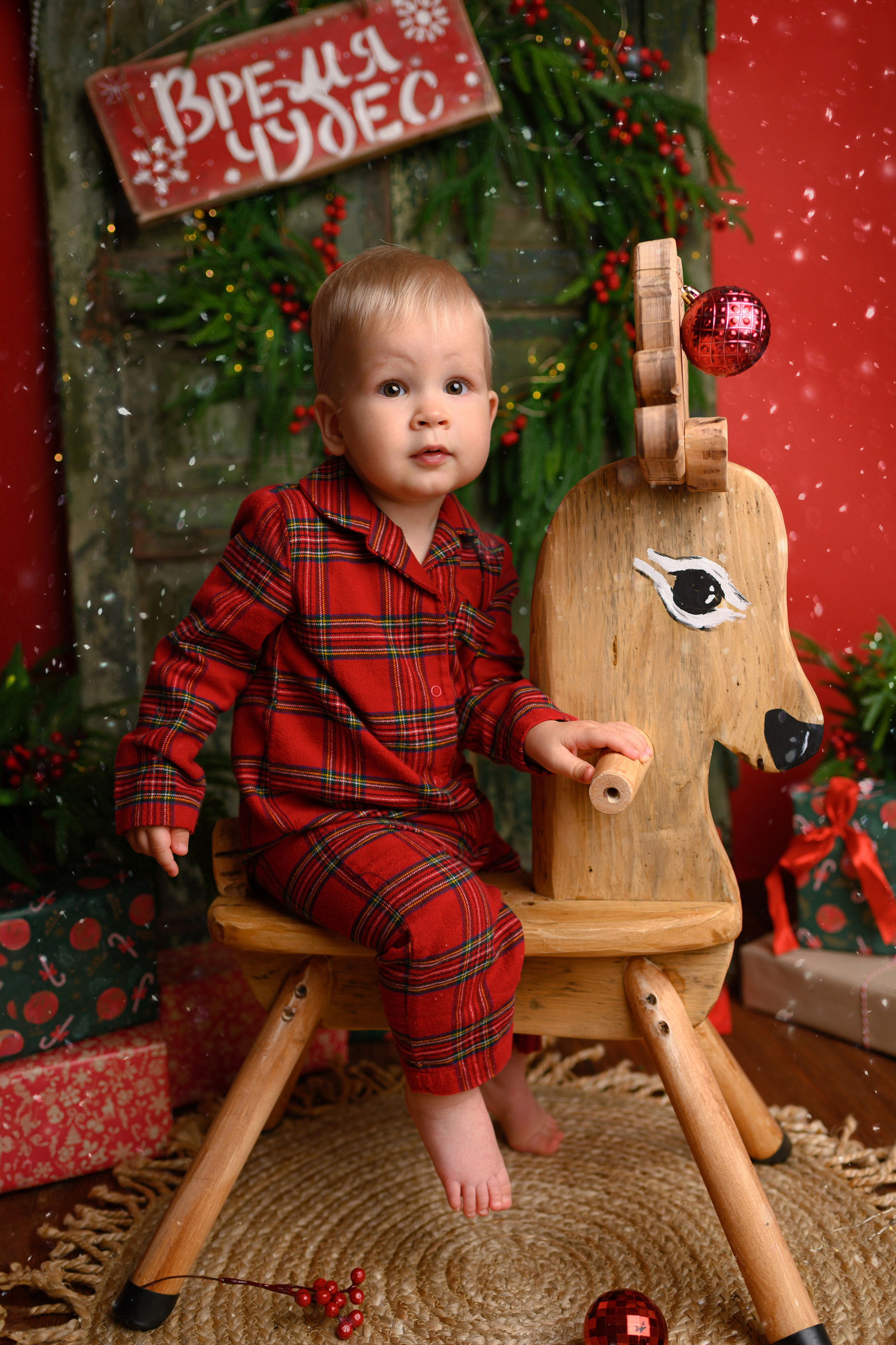 Фотопроект Новый год. Семейный, детский фотограф в Москве Дегтярева Анастасия