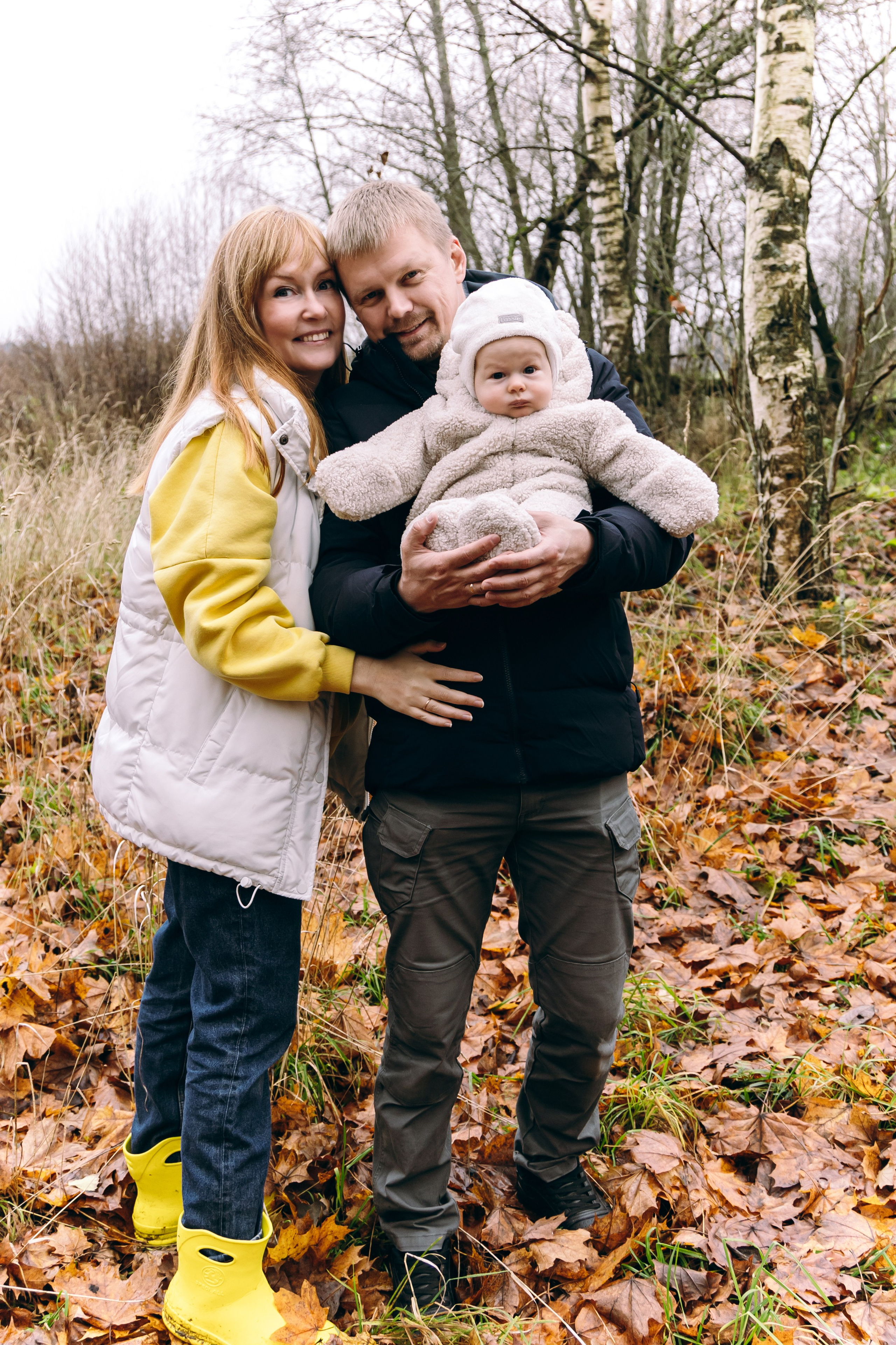 Осенние зарисовки с Сергеем, Татьяной и Сашей. Детский и семейный фотограф Афанасьева Ольга. Санкт-Петербург