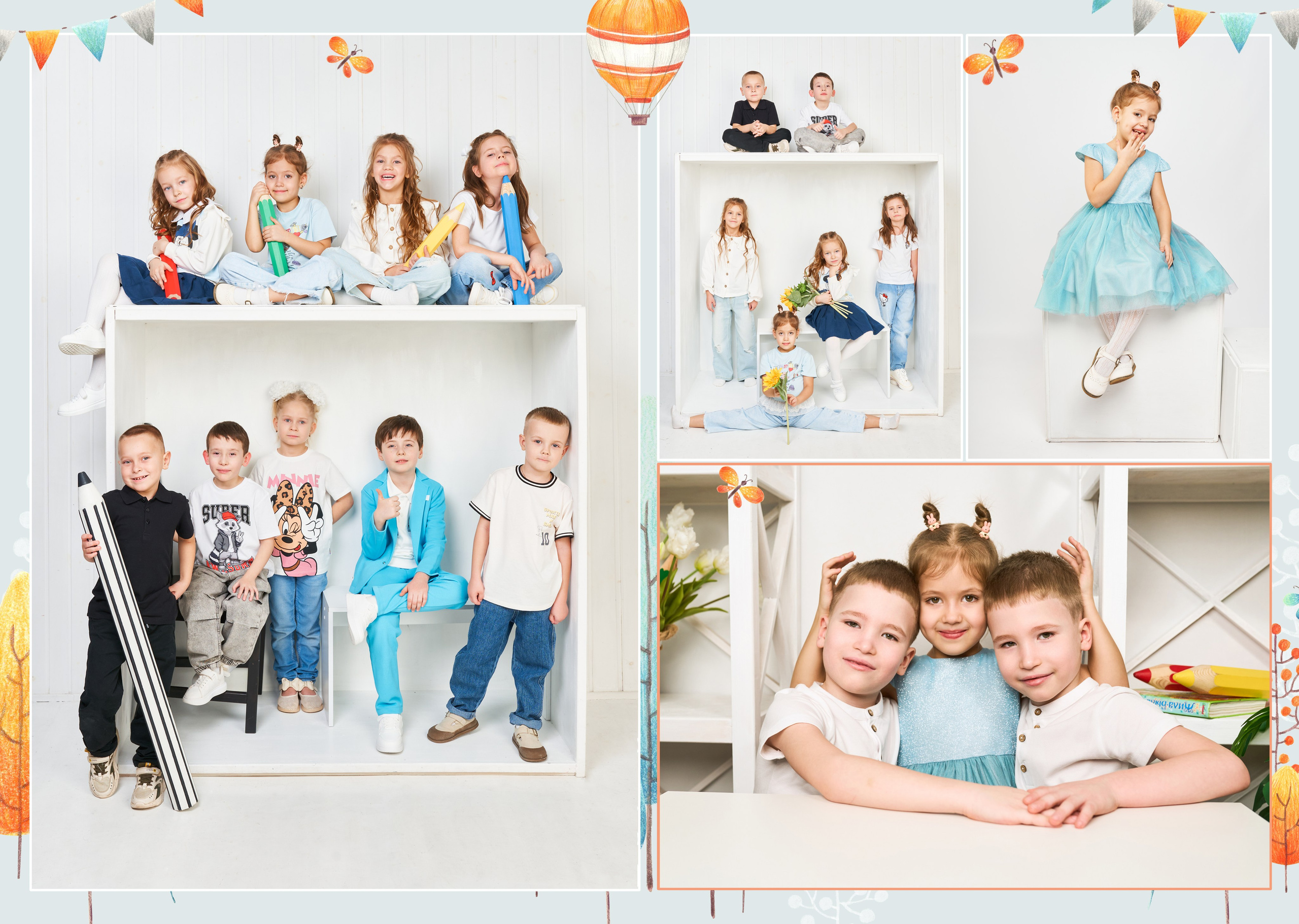 🔻 № 005. ГОРОД. Выпускные альбомы в Бугуруслане, Похвистнево, Абдулино