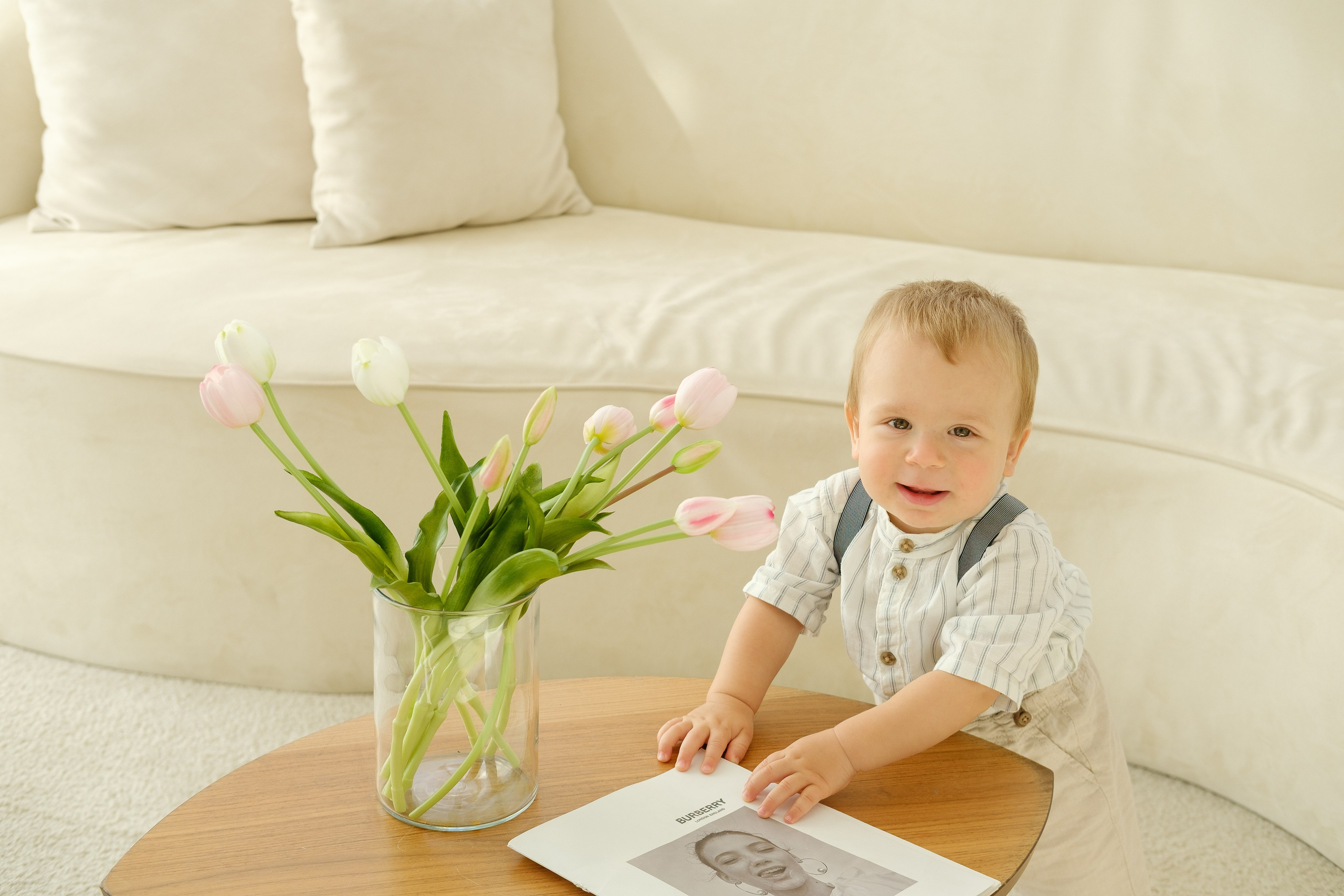 Фотосъемка годика в Санкт-Петербурге. Фотограф новорождённых в Санкт-Петербурге Надежда Турченко