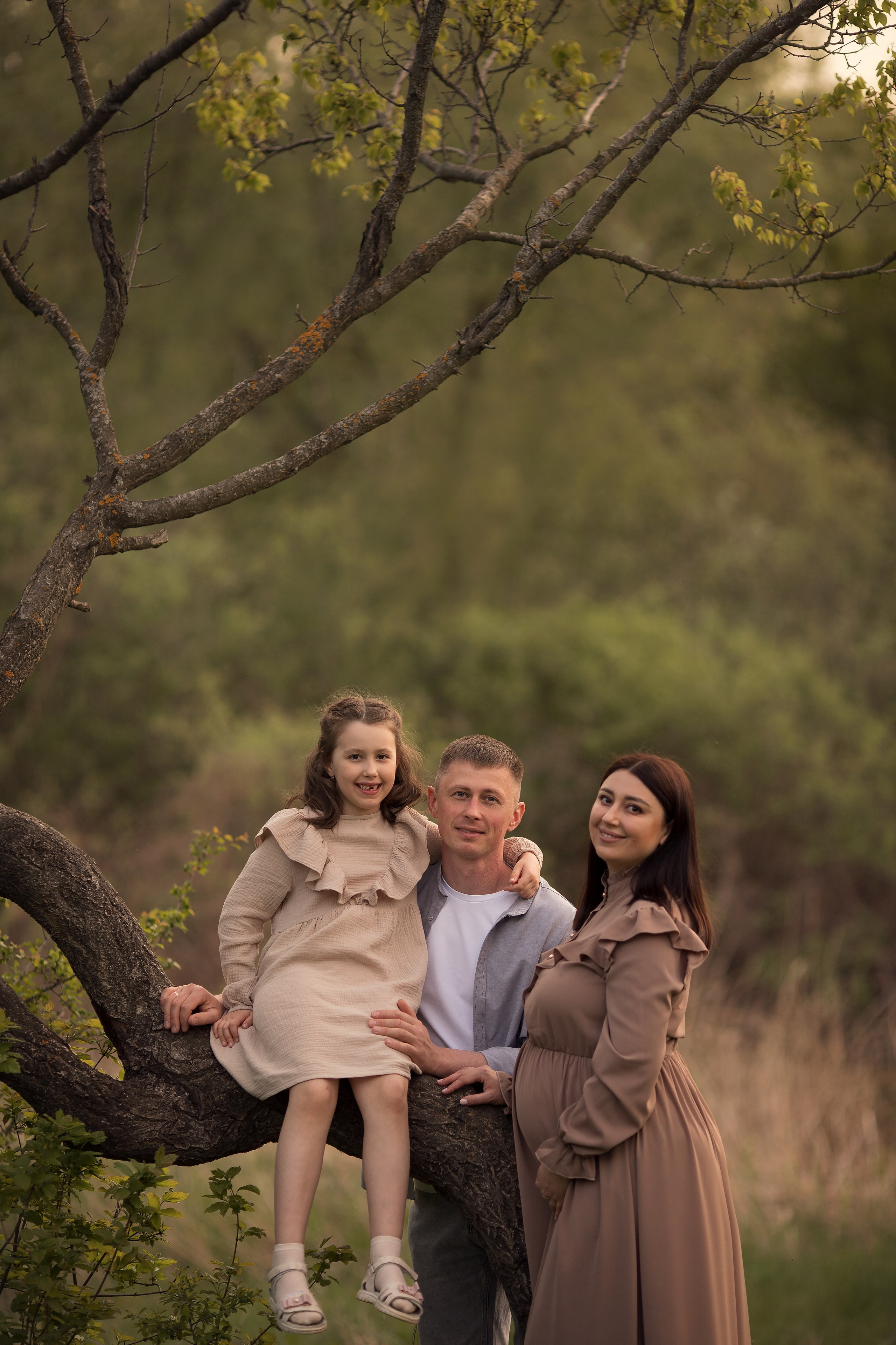 Весенний вечер. Семейный и детский фотограф в Саратове Полина Коткина