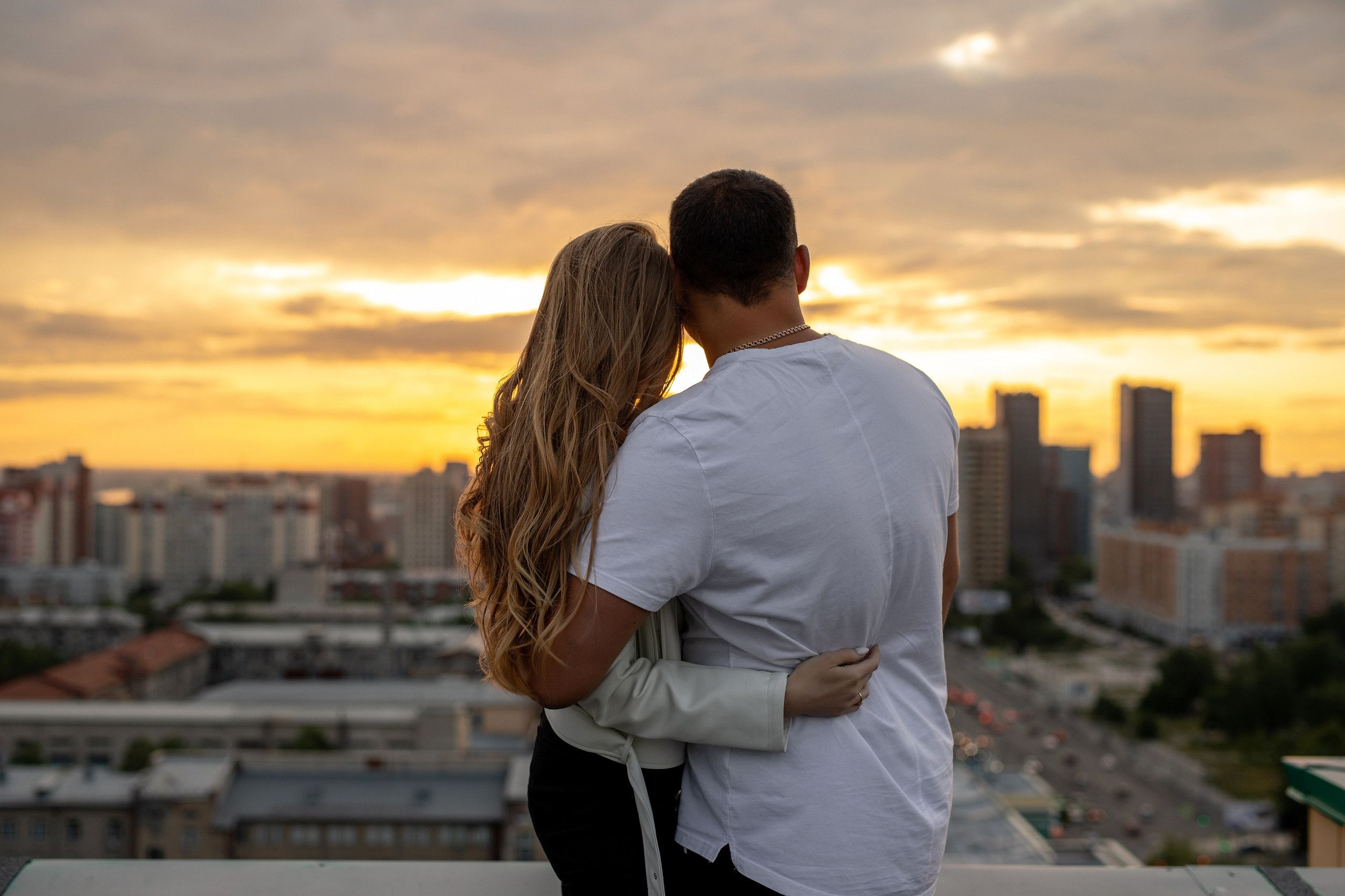 Свидание на крыше. Таня Давтян фотограф в Новосибирске