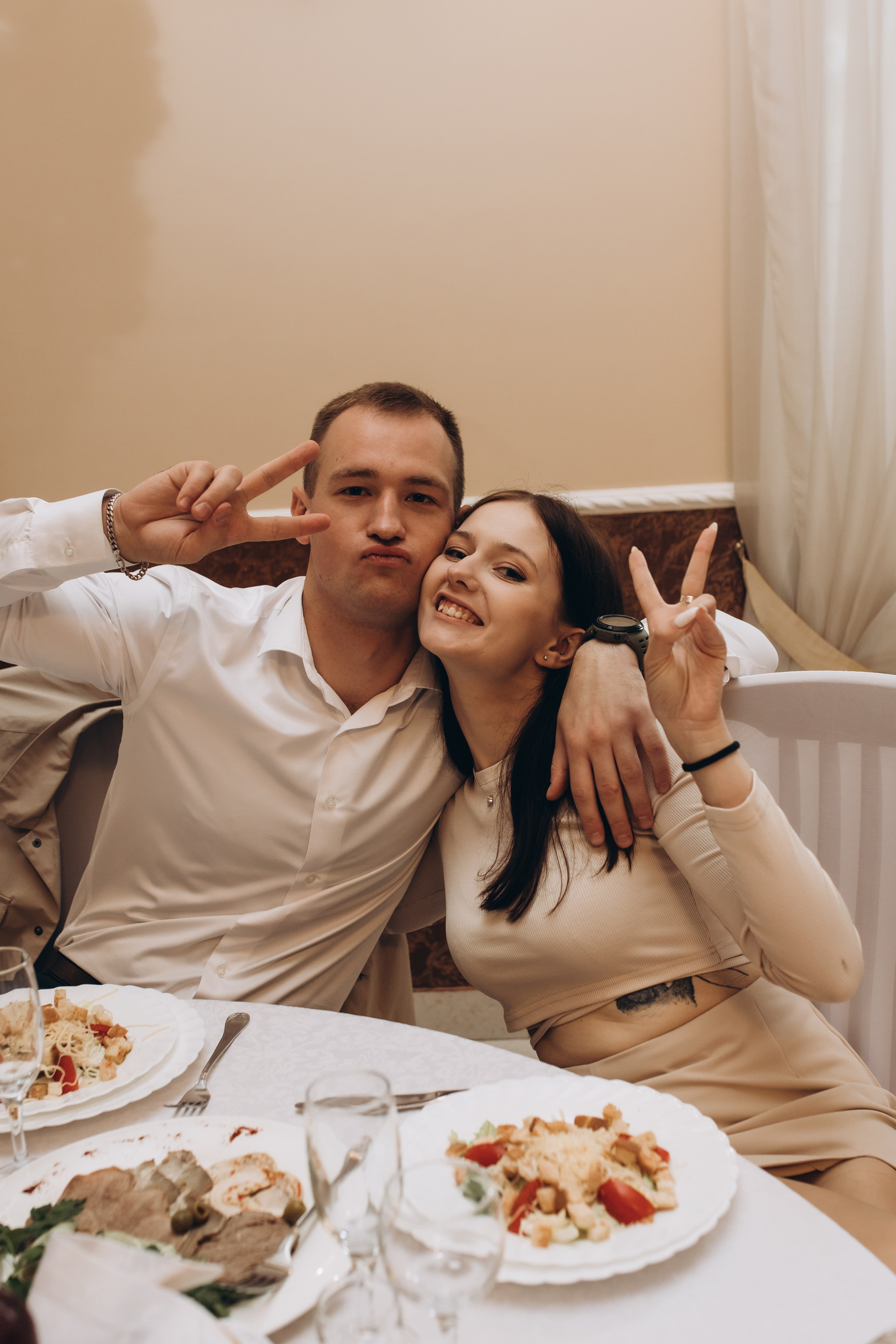 Антон и Алксандра (студия+ресторан). Семейный фотограф в Обнинске