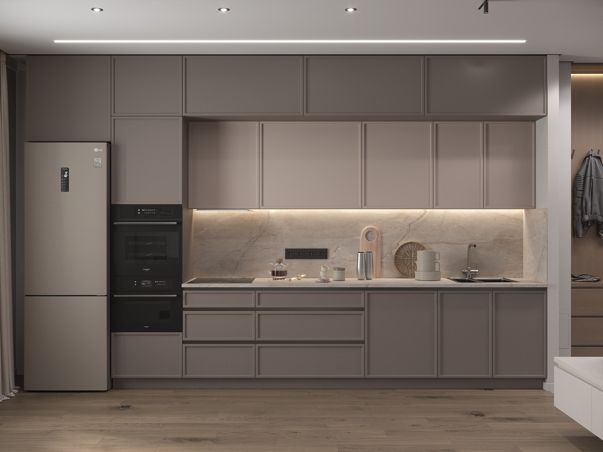 ЖК 4 Ленина 64 м². БК студия дизайна интерьера