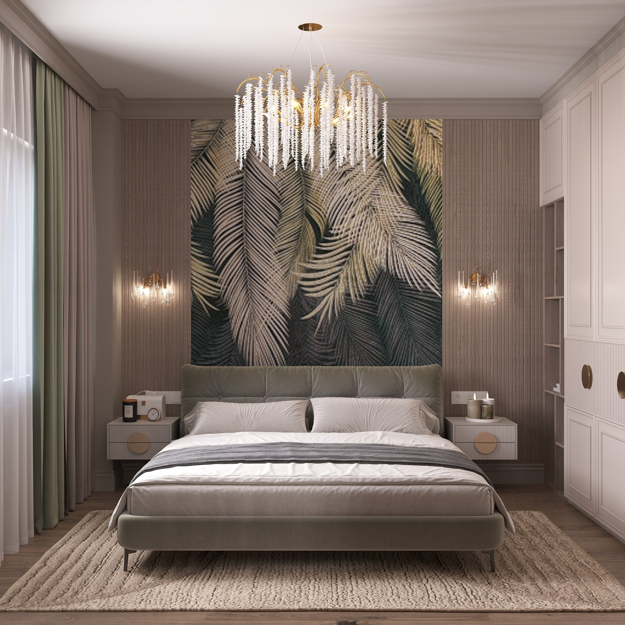 Г. Челябинск, квартира 125 м². БК студия дизайна интерьера