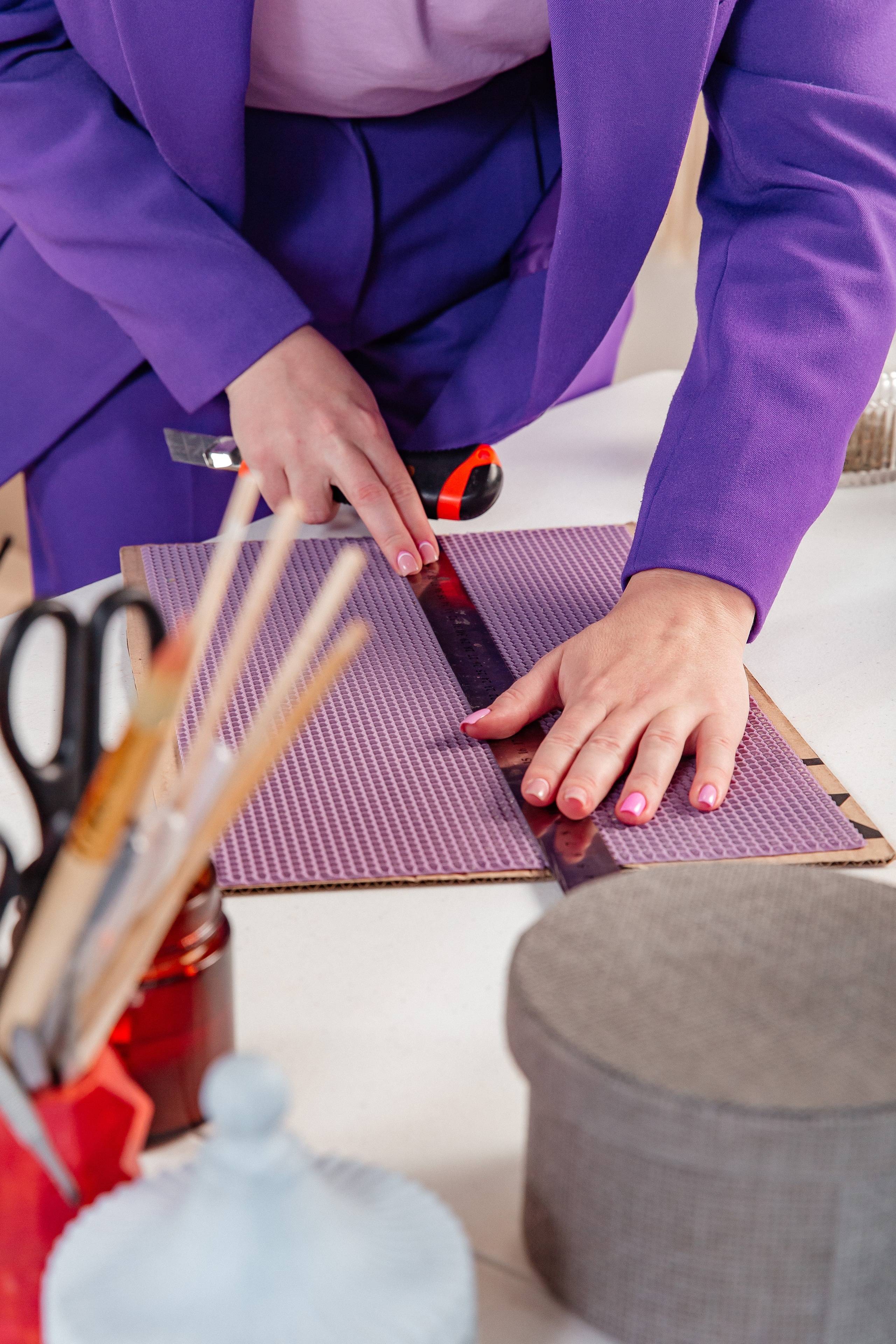 Индивидуальный мастер-класс по созданию свеч из вощины в Казани