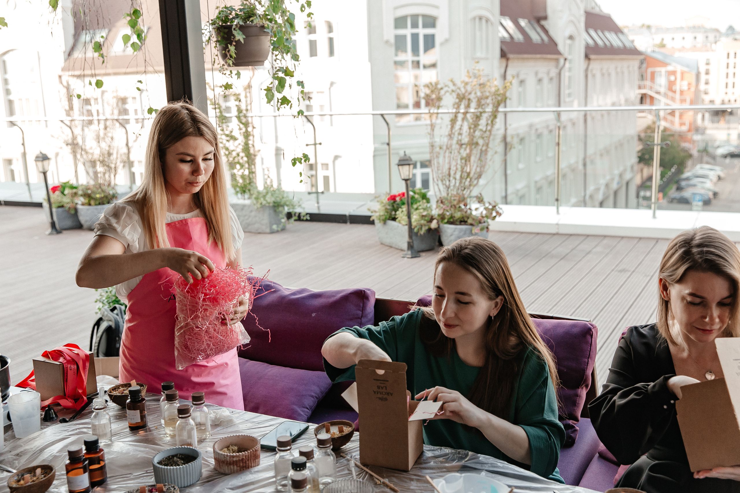 Выездной мастер-класс в Казани от команды AROMALAGE