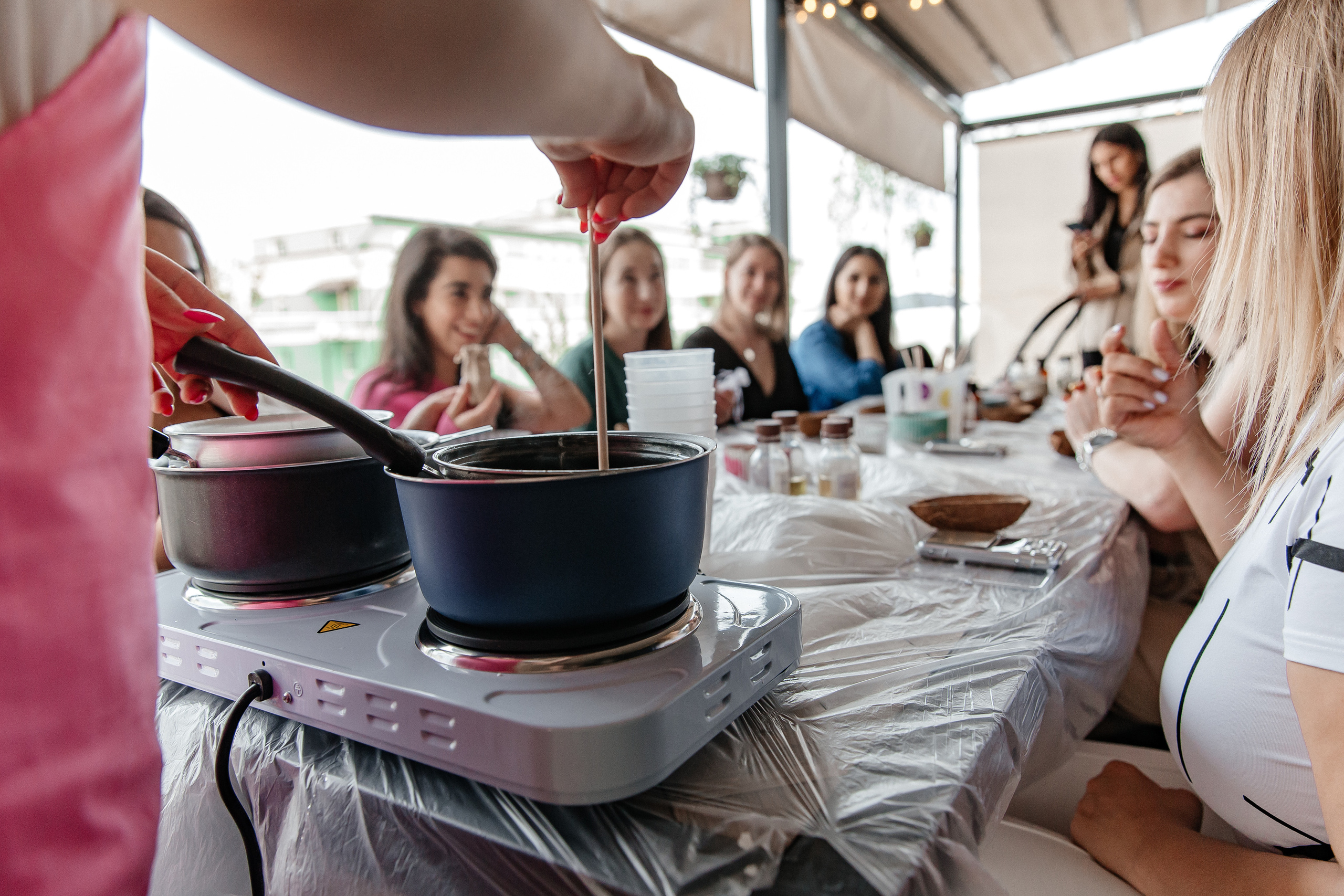 Выездной мастер-класс в Казани от команды AROMALAGE