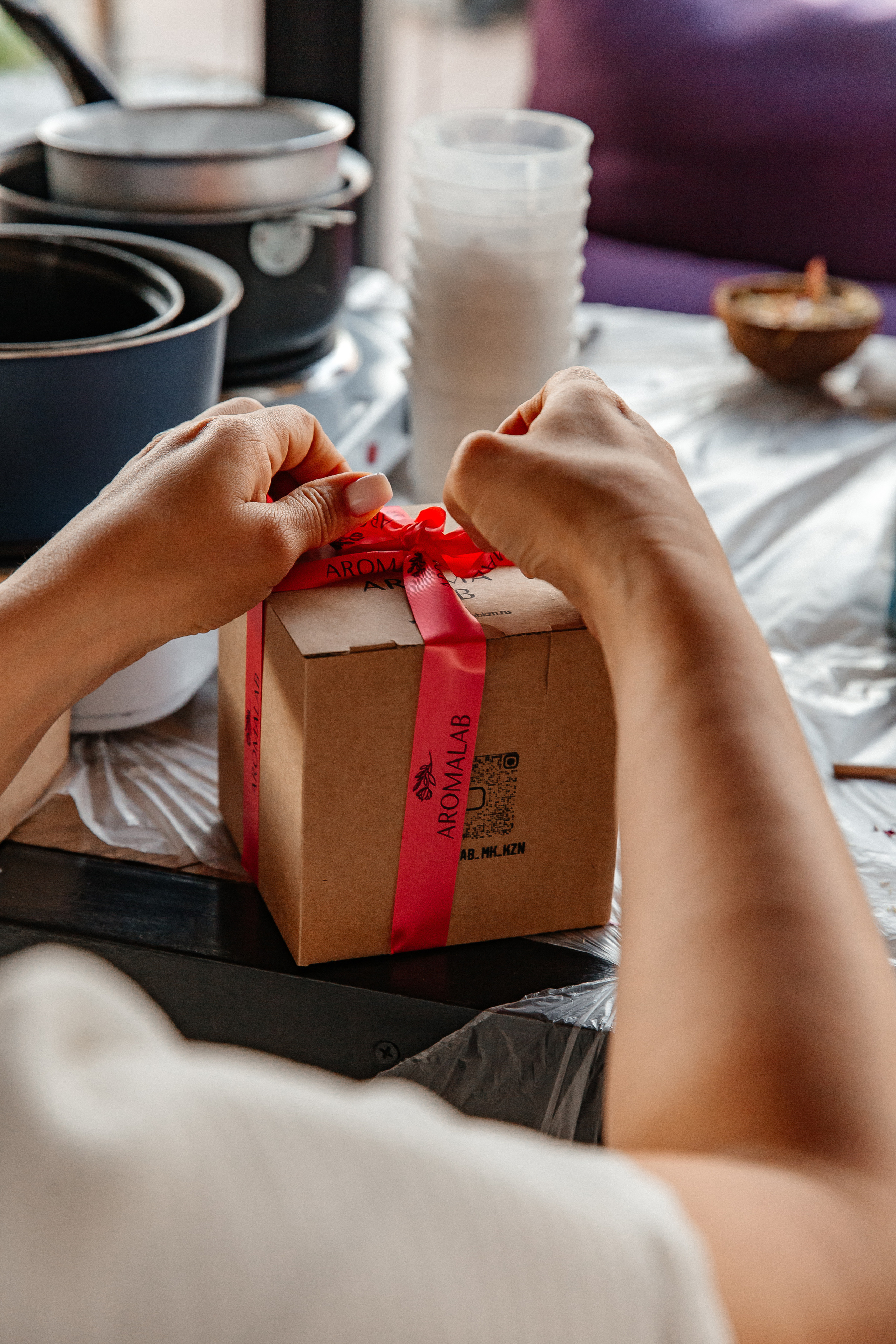 Выездной мастер-класс в Казани от команды AROMALAGE