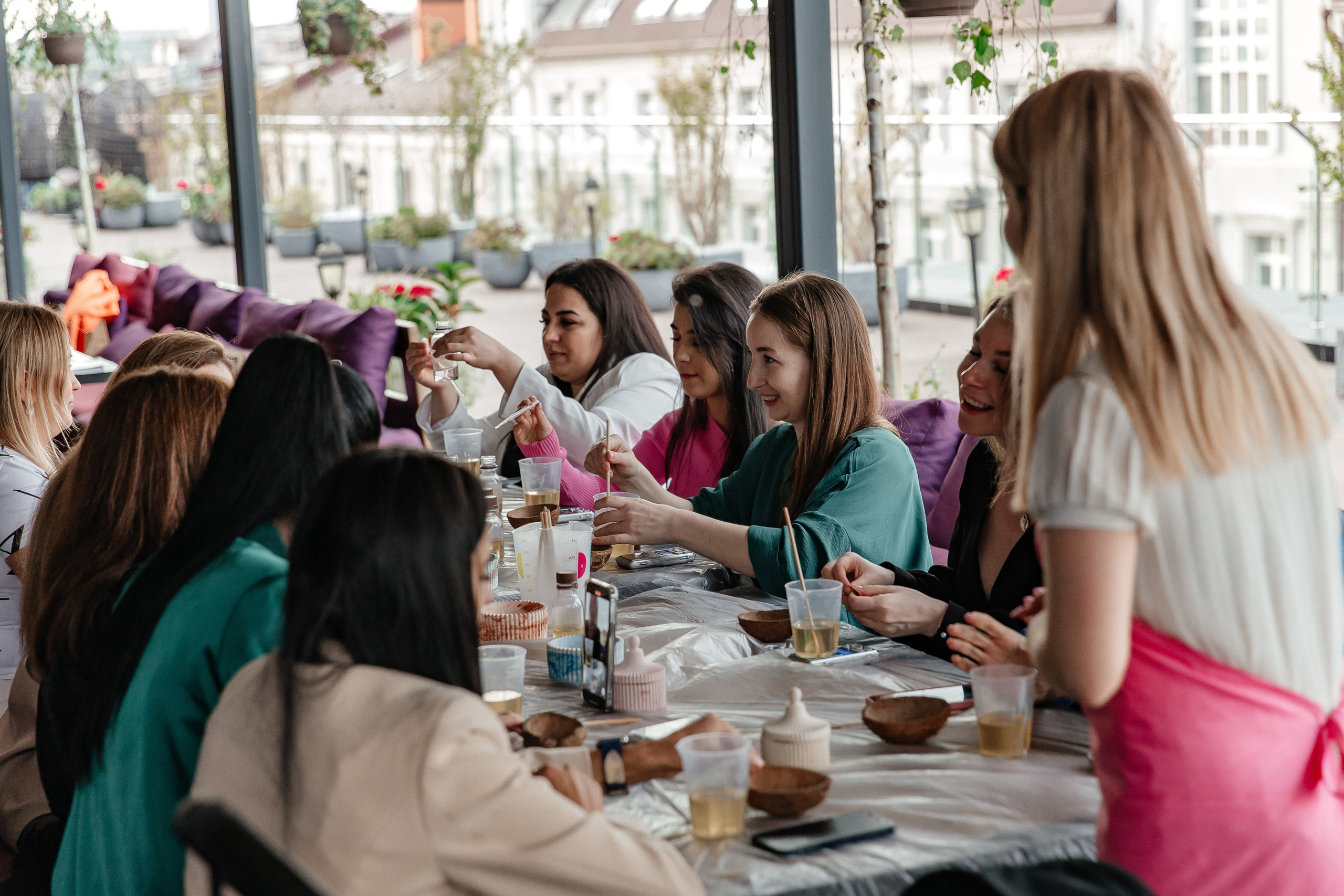 Выездной мастер-класс в Казани от команды AROMALAGE