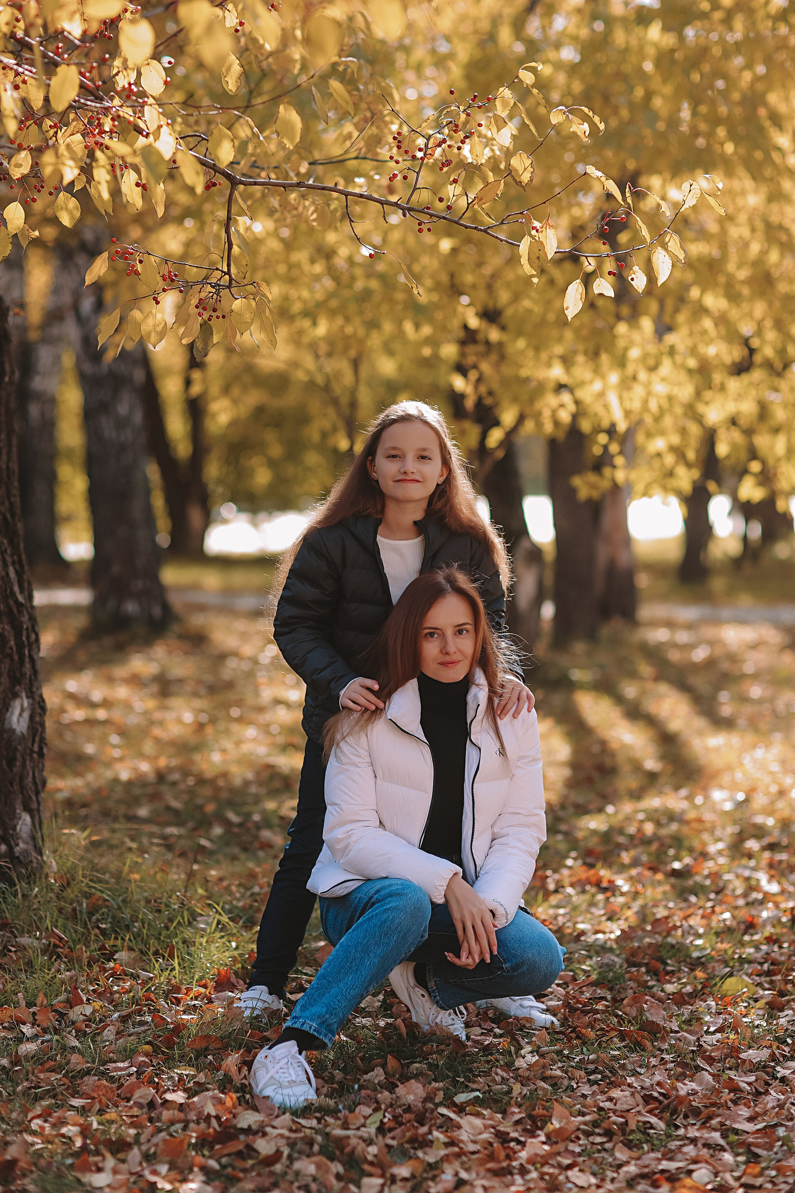Осень. Семейный фотограф Тюмень, фотограф на роды Салмина Мария