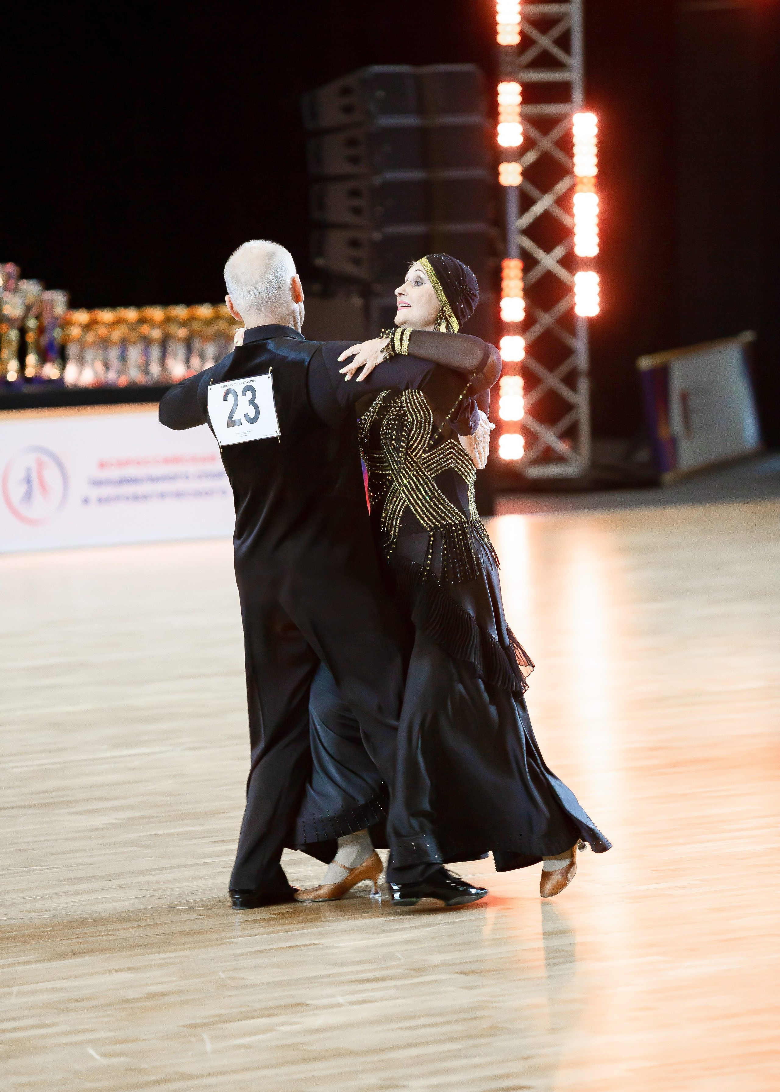 Соревнования по танцевальному спорту «В ритмах лета 2024». Сеньоры. Репортажный фотограф в Москве