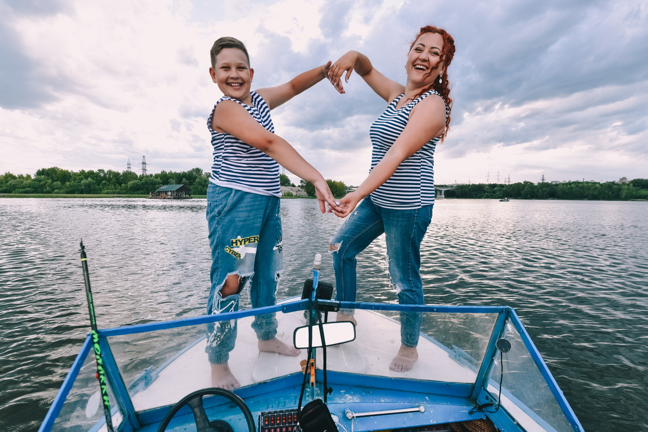 Морячки и морячка (Семья Валентины)