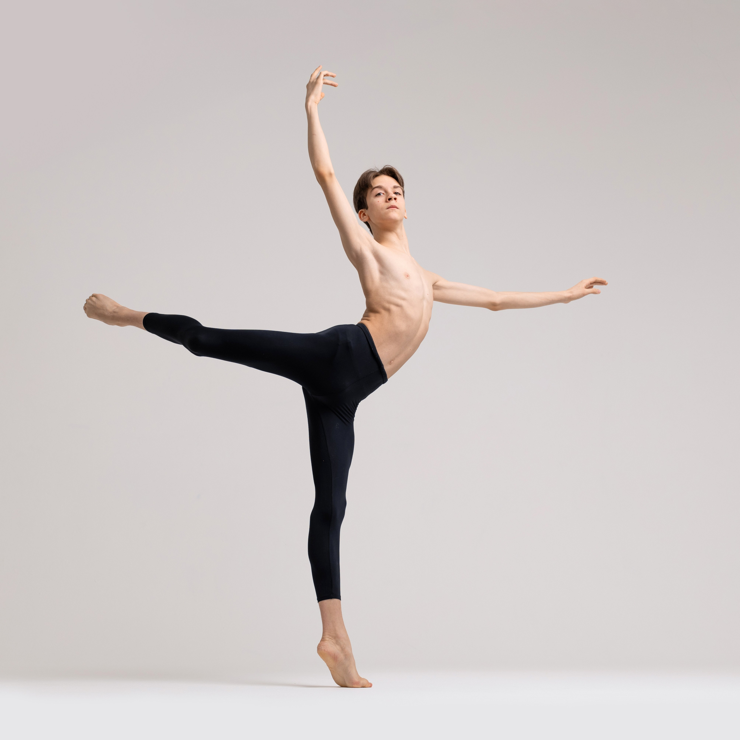 Балетная съёмка на белой циклораме и фонах. Балетный фотограф Алина Ханько — Душа Балета