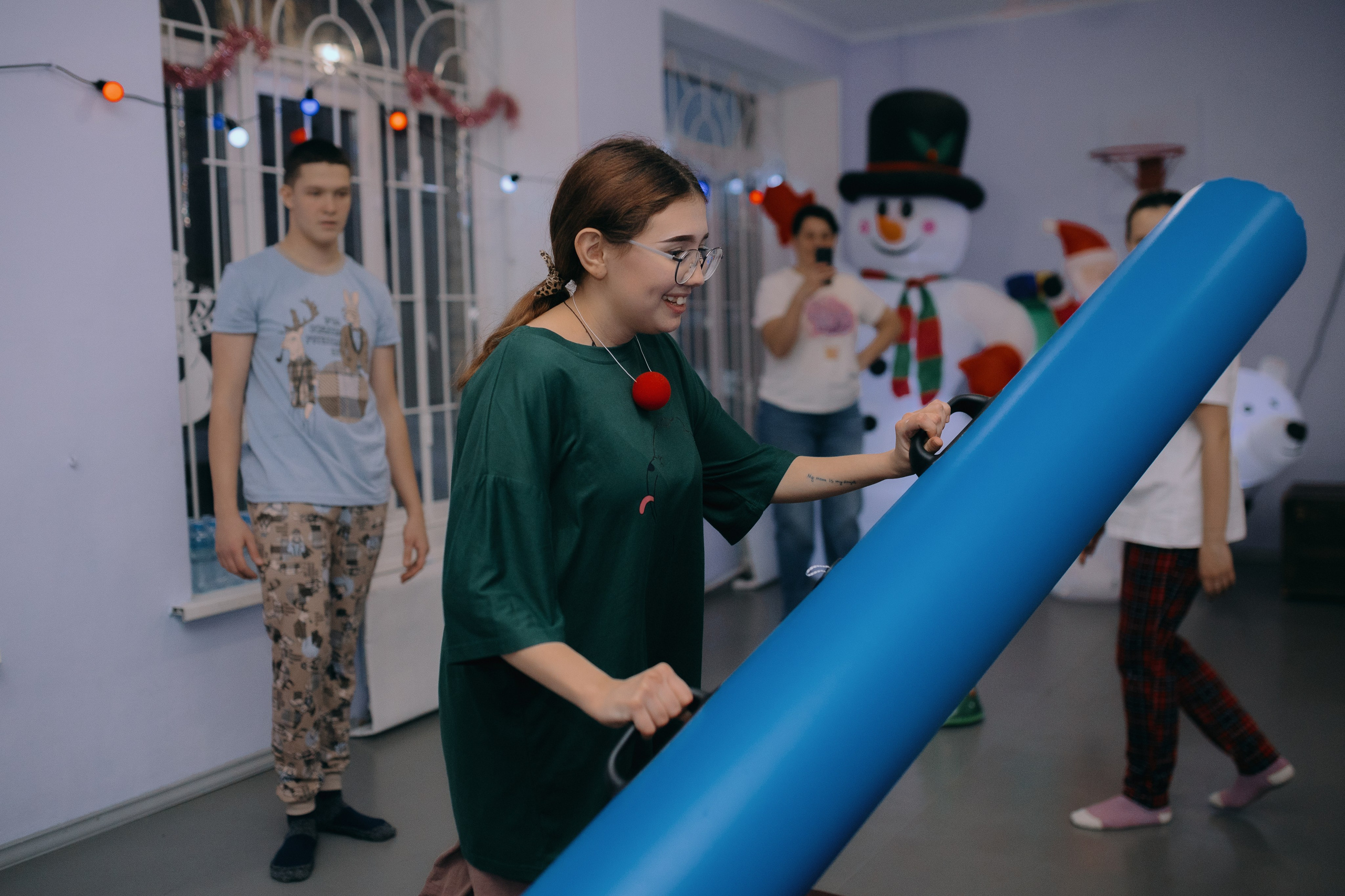 Пижамная вечеринка в школе-интернате № 5 // 27.12.2024. Денис Прохоров Фотограф в г. Магнитогорск