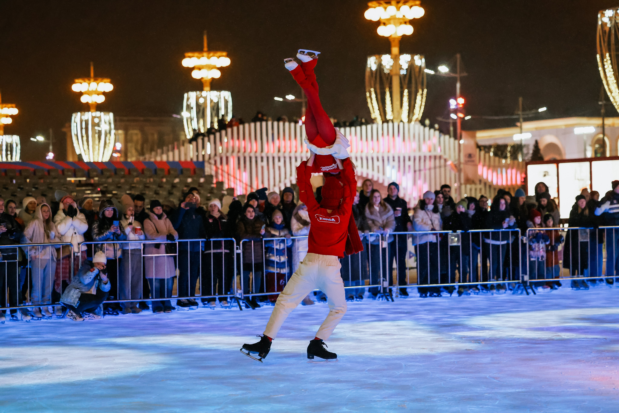 Ледовое шоу ВДНХ проект Московское чаепитие. Фотограф и видеограф Анна Домашенко