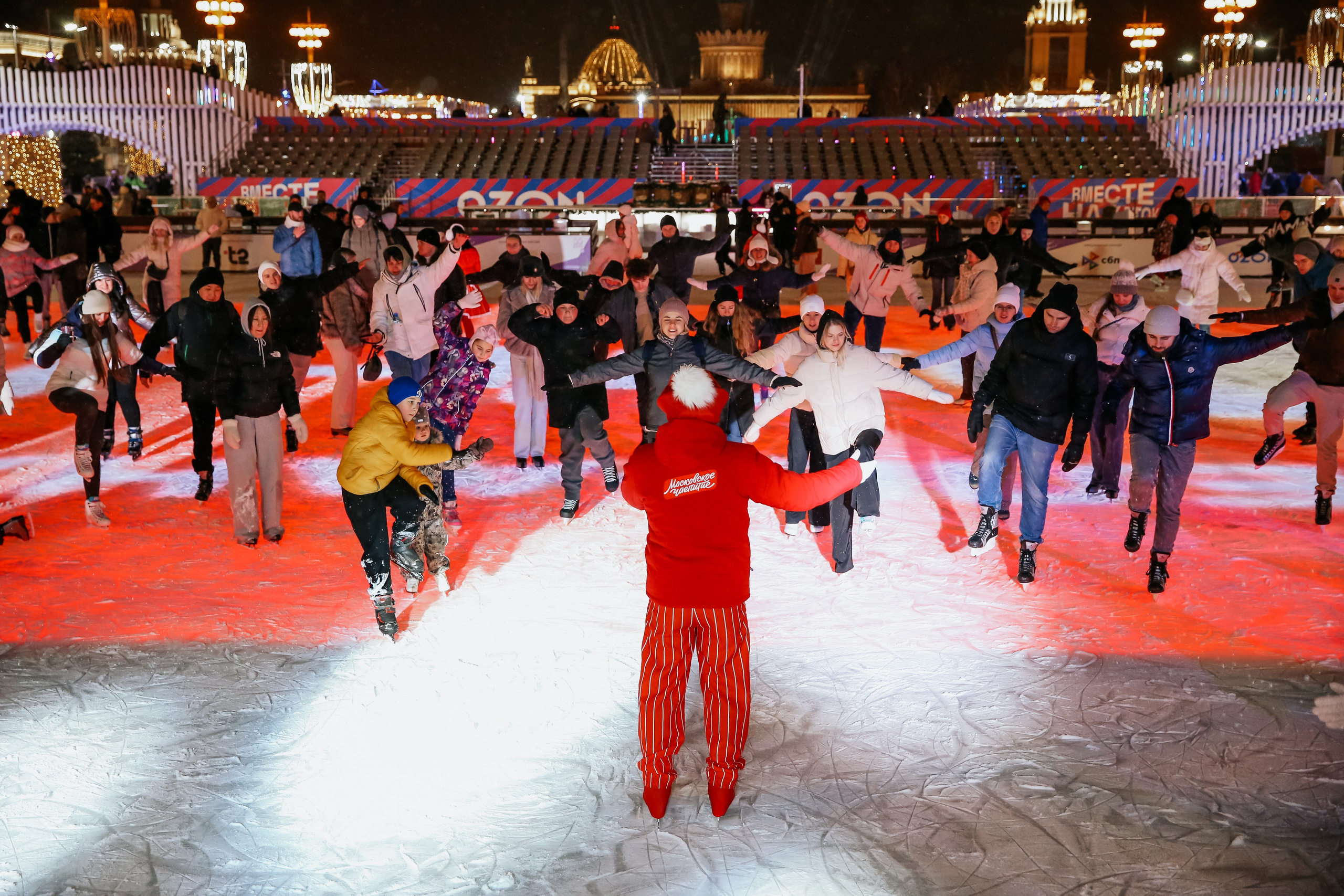 Ледовое шоу ВДНХ проект Московское чаепитие. Фотограф и видеограф Анна Домашенко