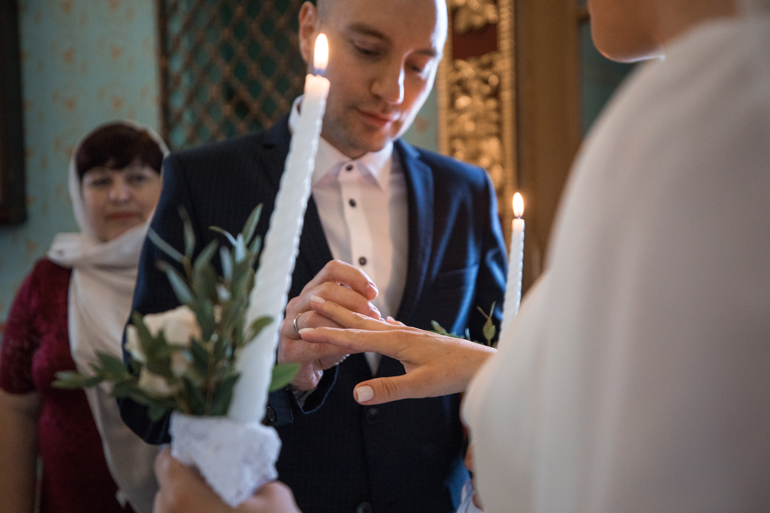 Венчание Ивана и Анастасии. Фотограф Крещение, Выписка москва