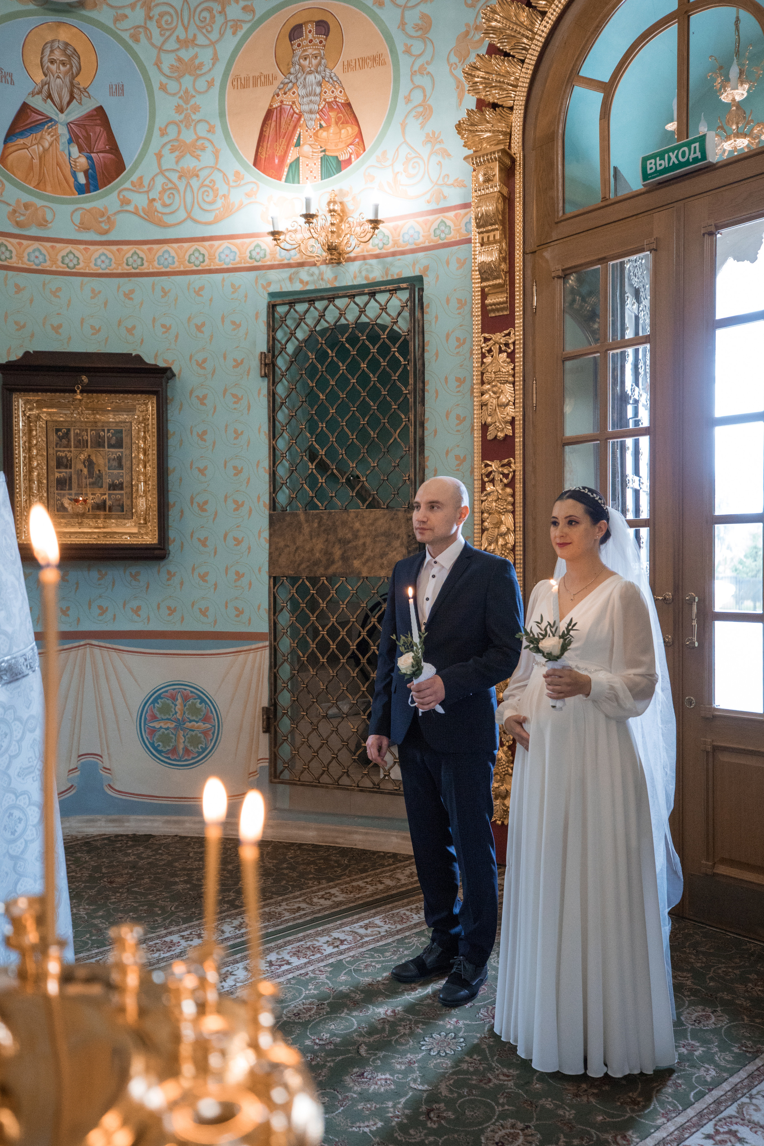 Венчание Ивана и Анастасии. Фотограф Крещение, Выписка москва