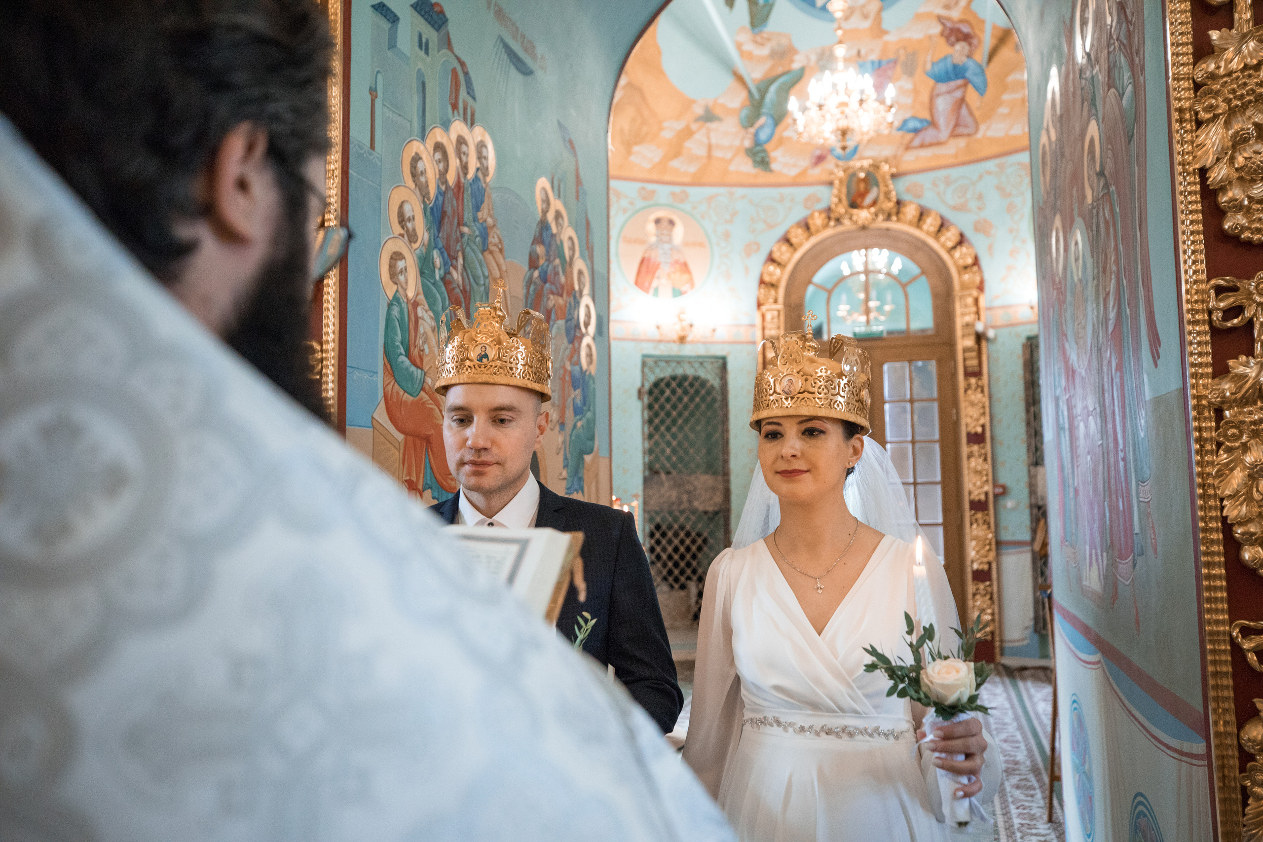 Венчание Ивана и Анастасии. Фотограф Крещение, Выписка москва