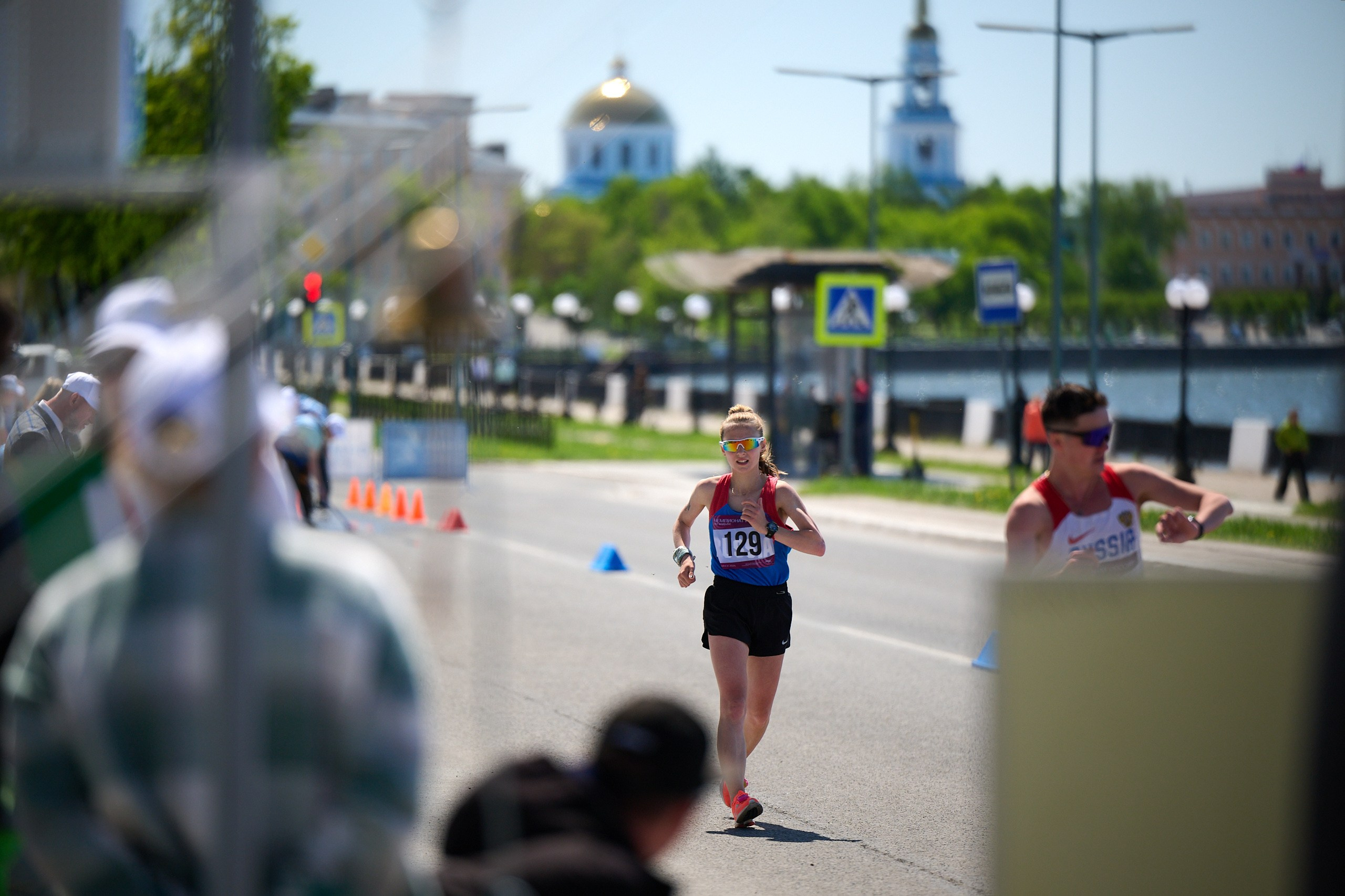 Чемпионат России по спортивной ходьбе 2025. Спортивный репортажный фотограф в Ижевске Сергей Мерзляков