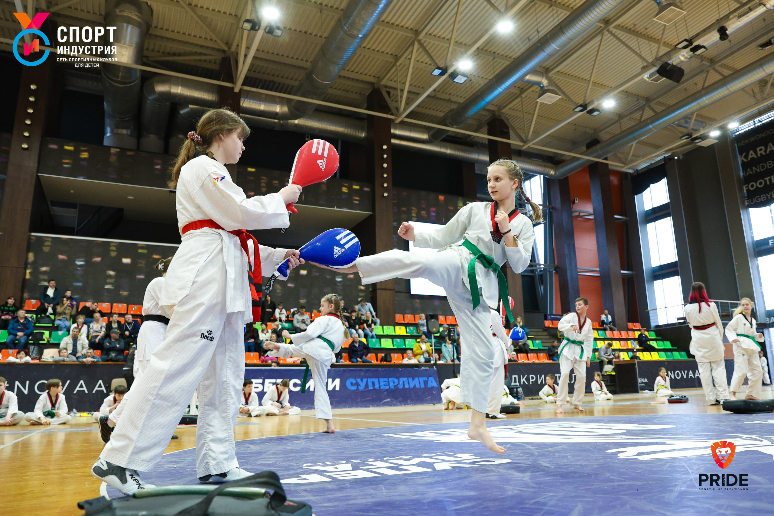 Аттестация по тхэквондо. Фотограф Дарья Попова